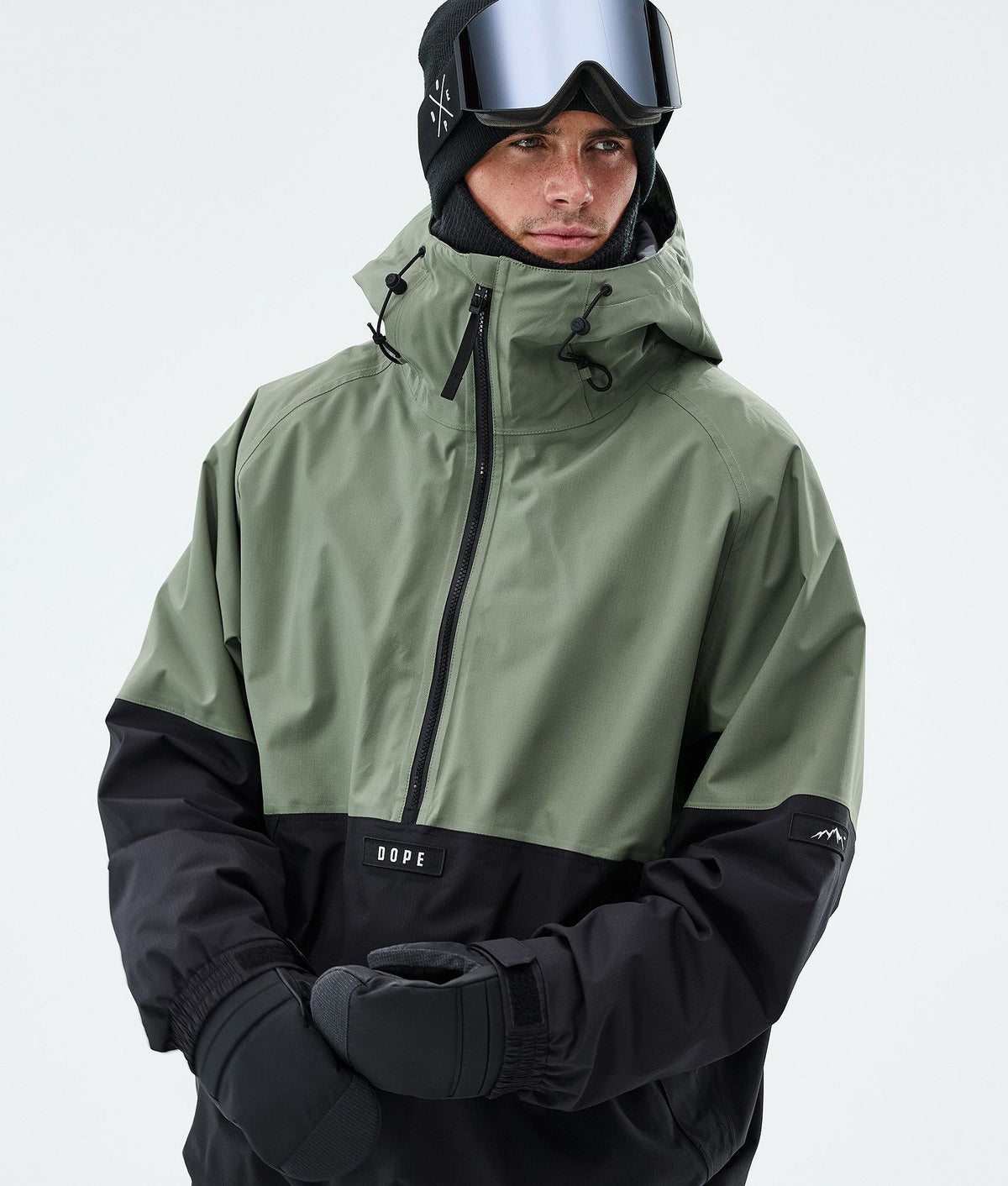 Dope Arnok Snowboard Jacket Men Moss Green/Black