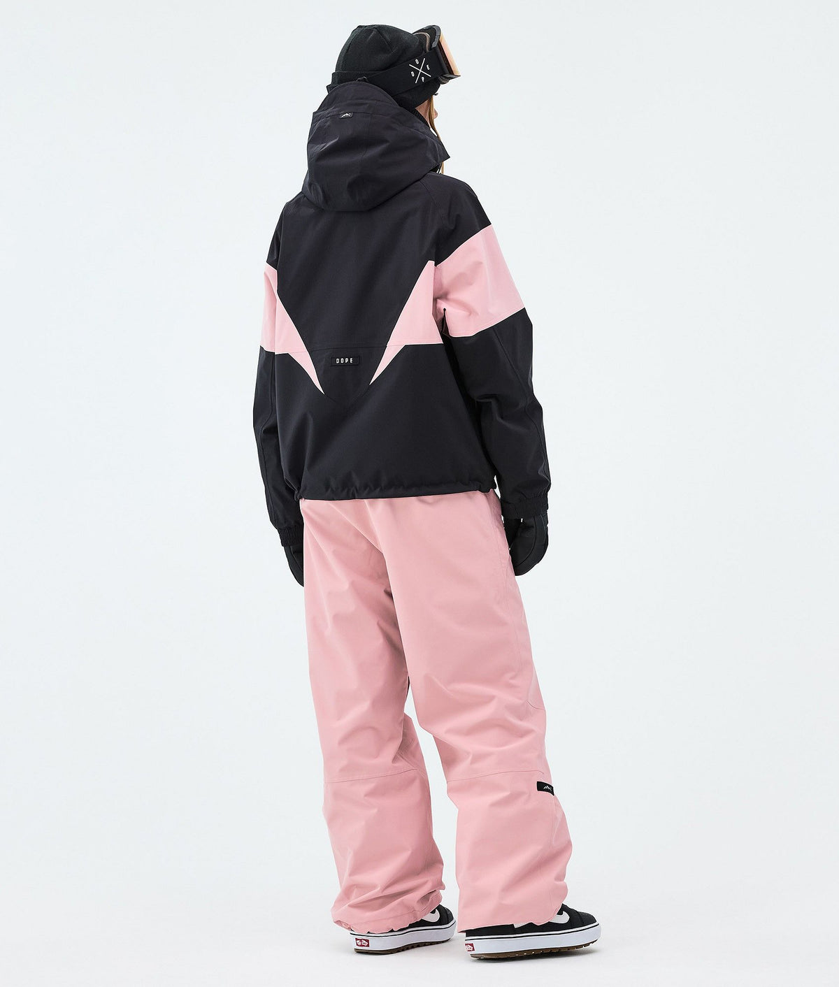 Dope Spartan W Snowboard Jacket Women Spike Black/Soft Pink