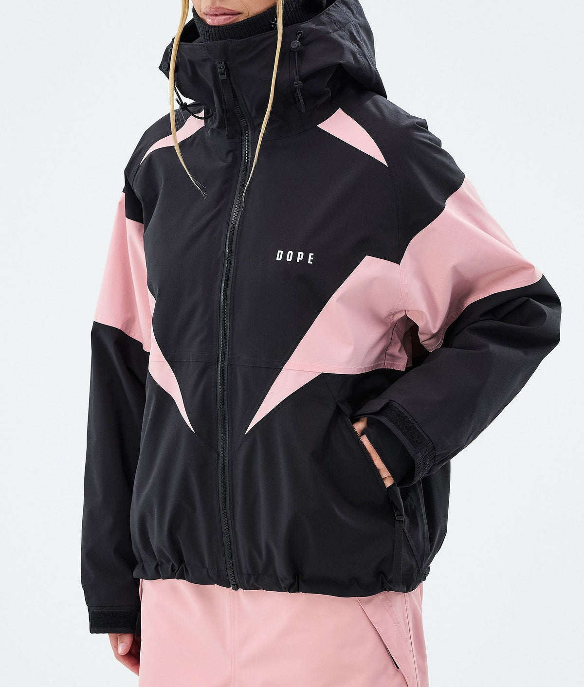 Dope Spartan W Snowboard Jacket Women Spike Black/Soft Pink