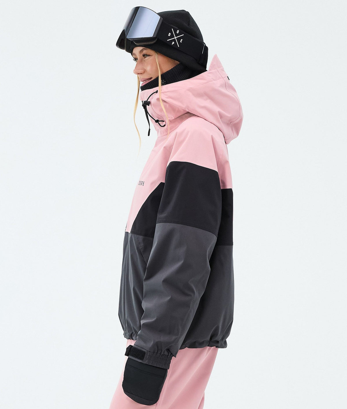 Dope Spartan W Snowboard Jacket Women Sport Soft Pink/Black/Phantom