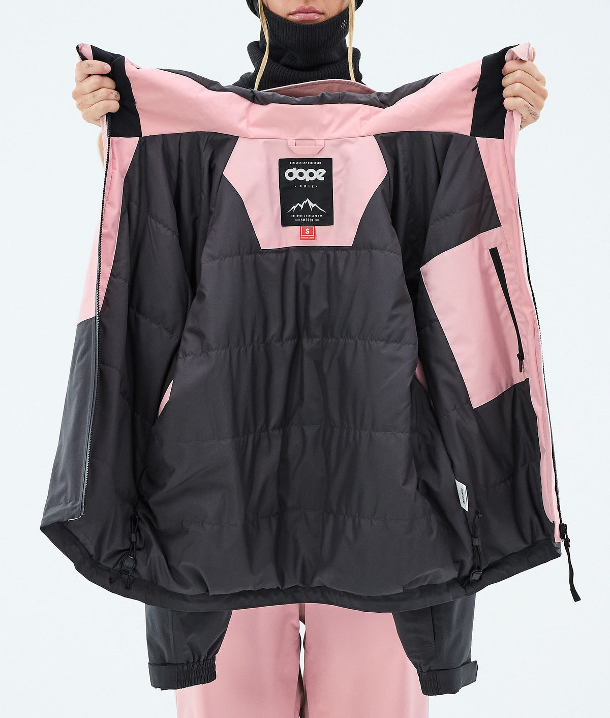 Dope Spartan W Snowboard Jacket Women Sport Soft Pink/Black/Phantom