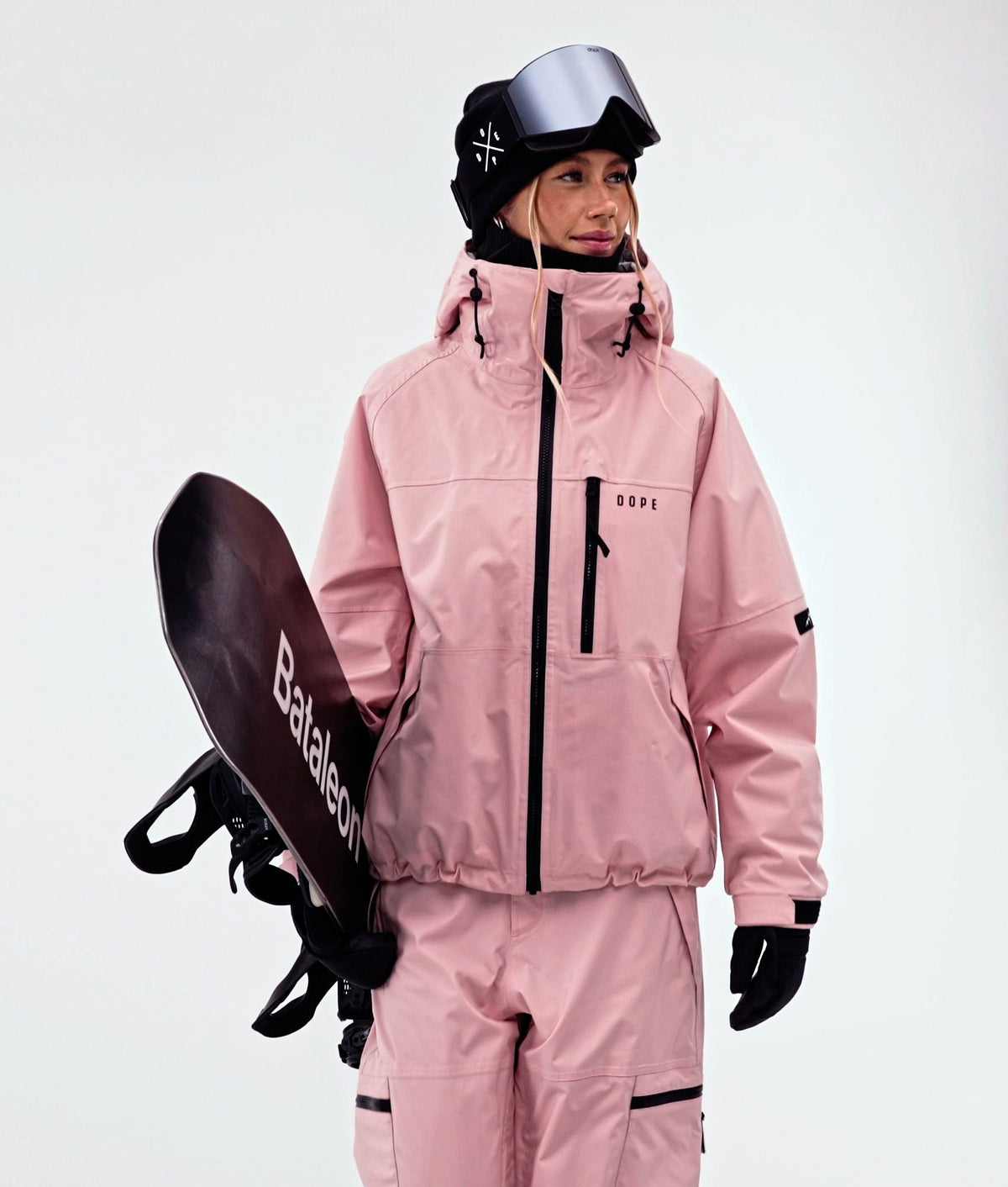 Dope Apex W Snowboard Jacket Women Soft Pink