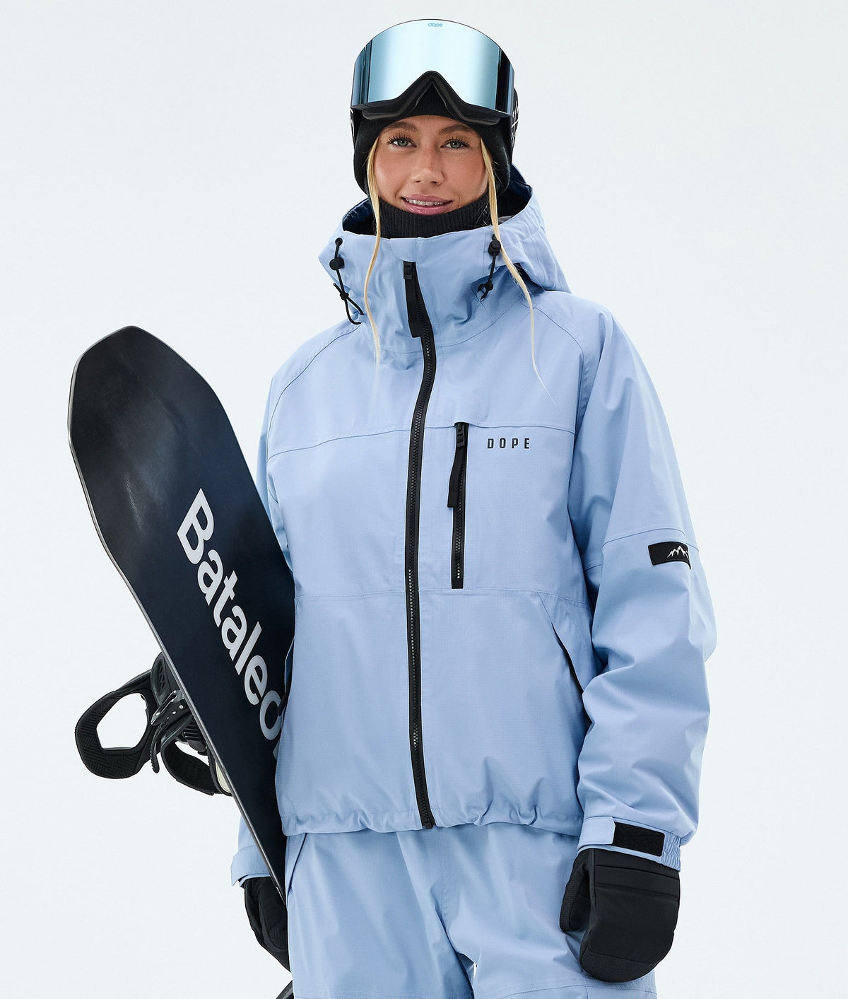 Dope Apex W Snowboard Jacket Women Light Blue