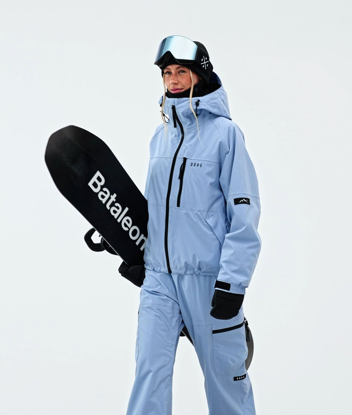 Dope Apex W Snowboard Jacket Women Light Blue