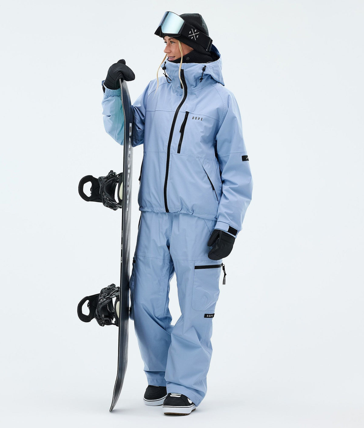 Dope Apex W Snowboard Jacket Women Light Blue