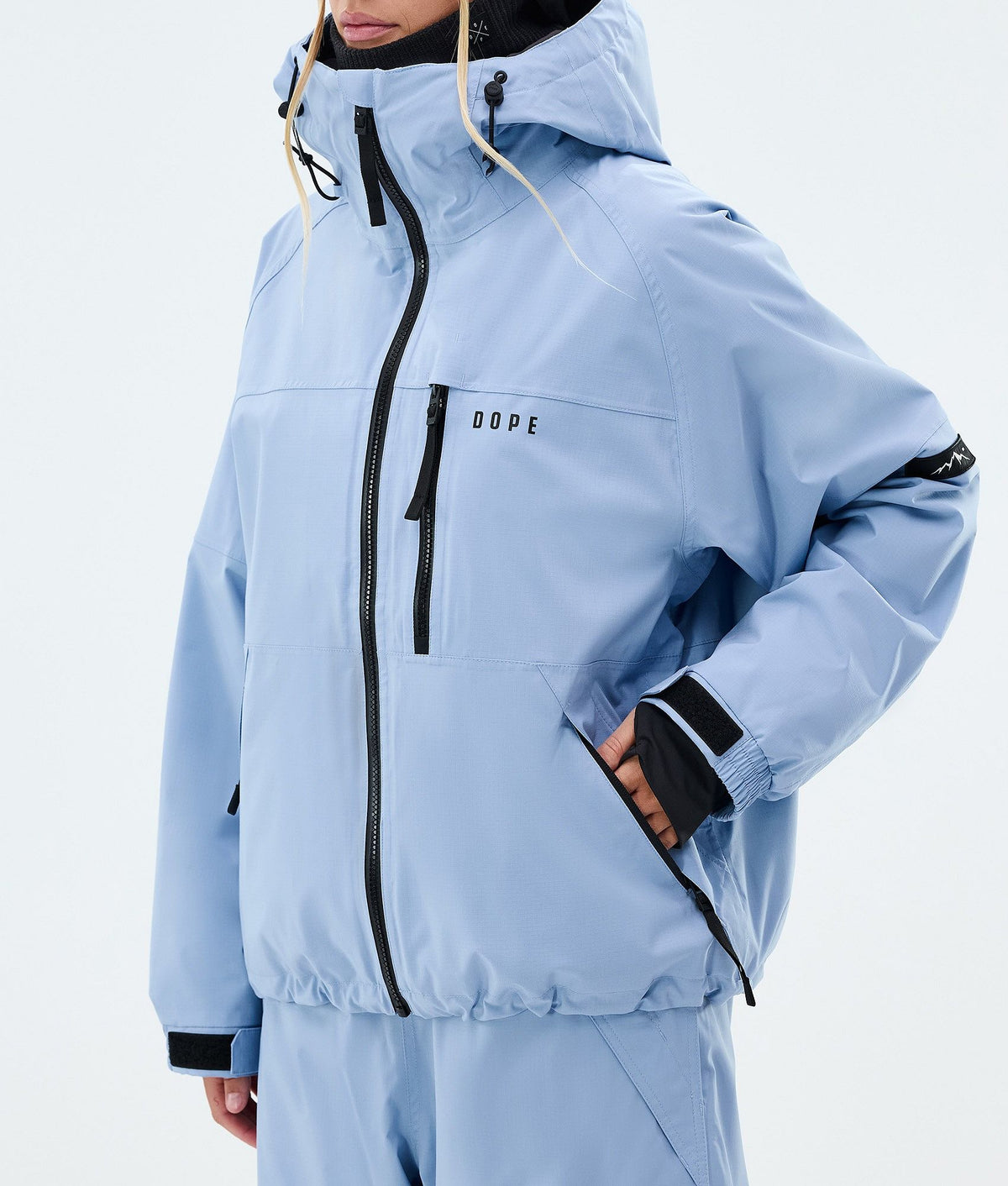 Dope Apex W Snowboard Jacket Women Light Blue