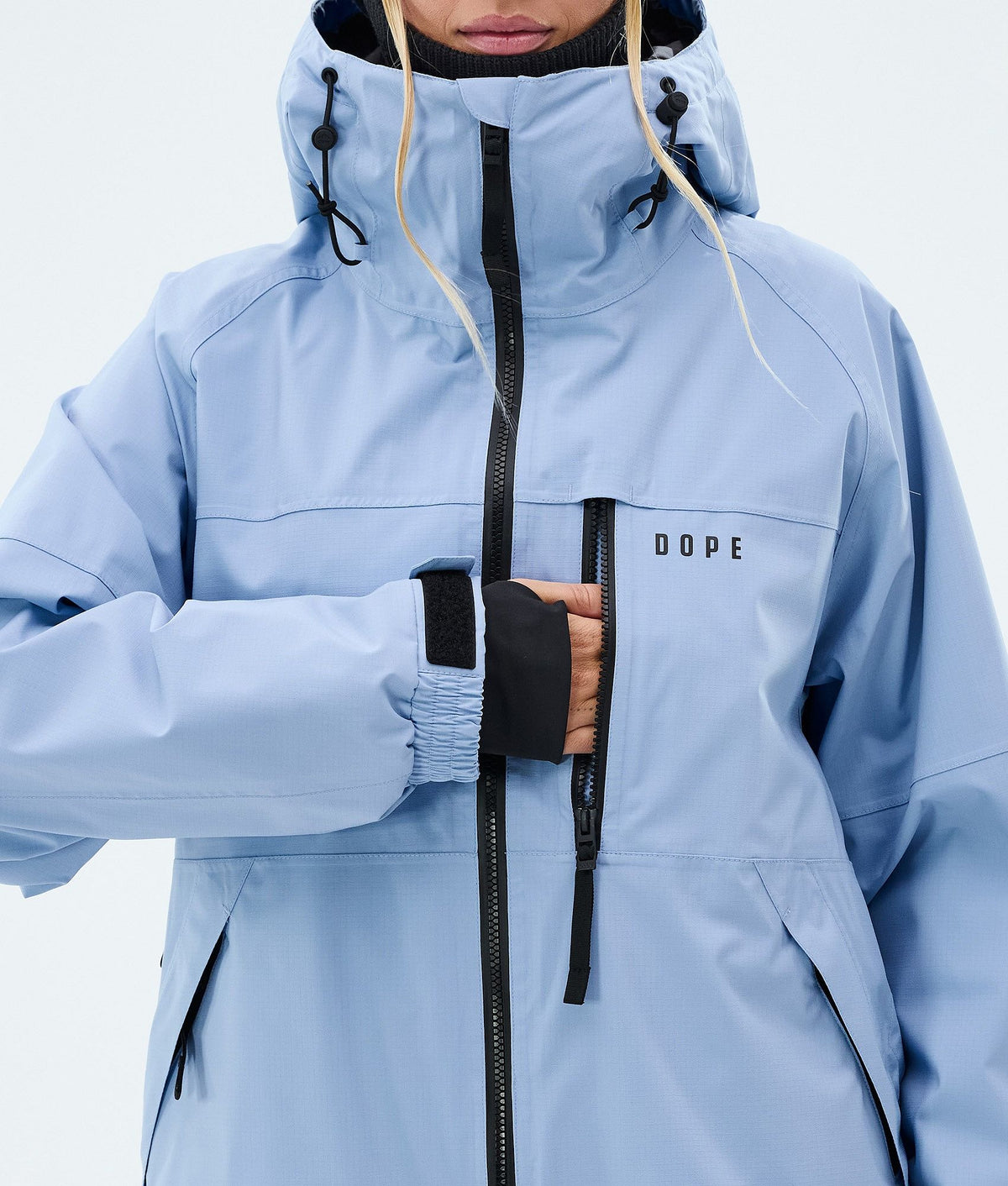 Dope Apex W Snowboard Jacket Women Light Blue