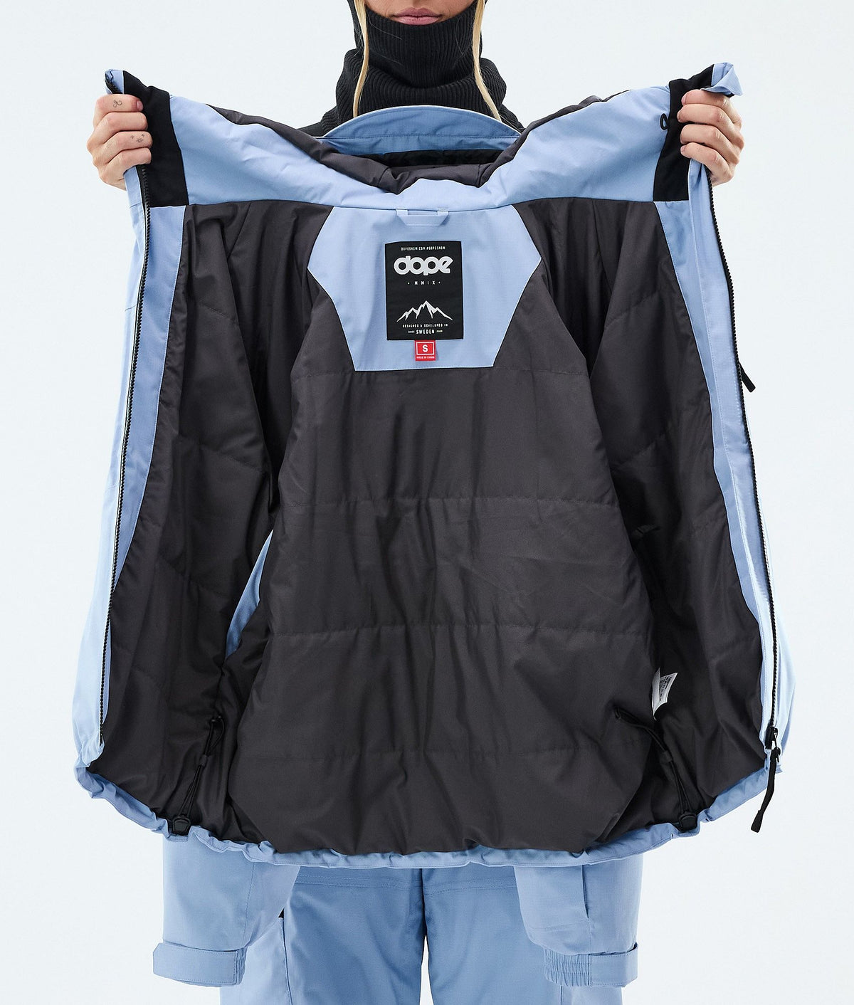 Dope Apex W Snowboard Jacket Women Light Blue