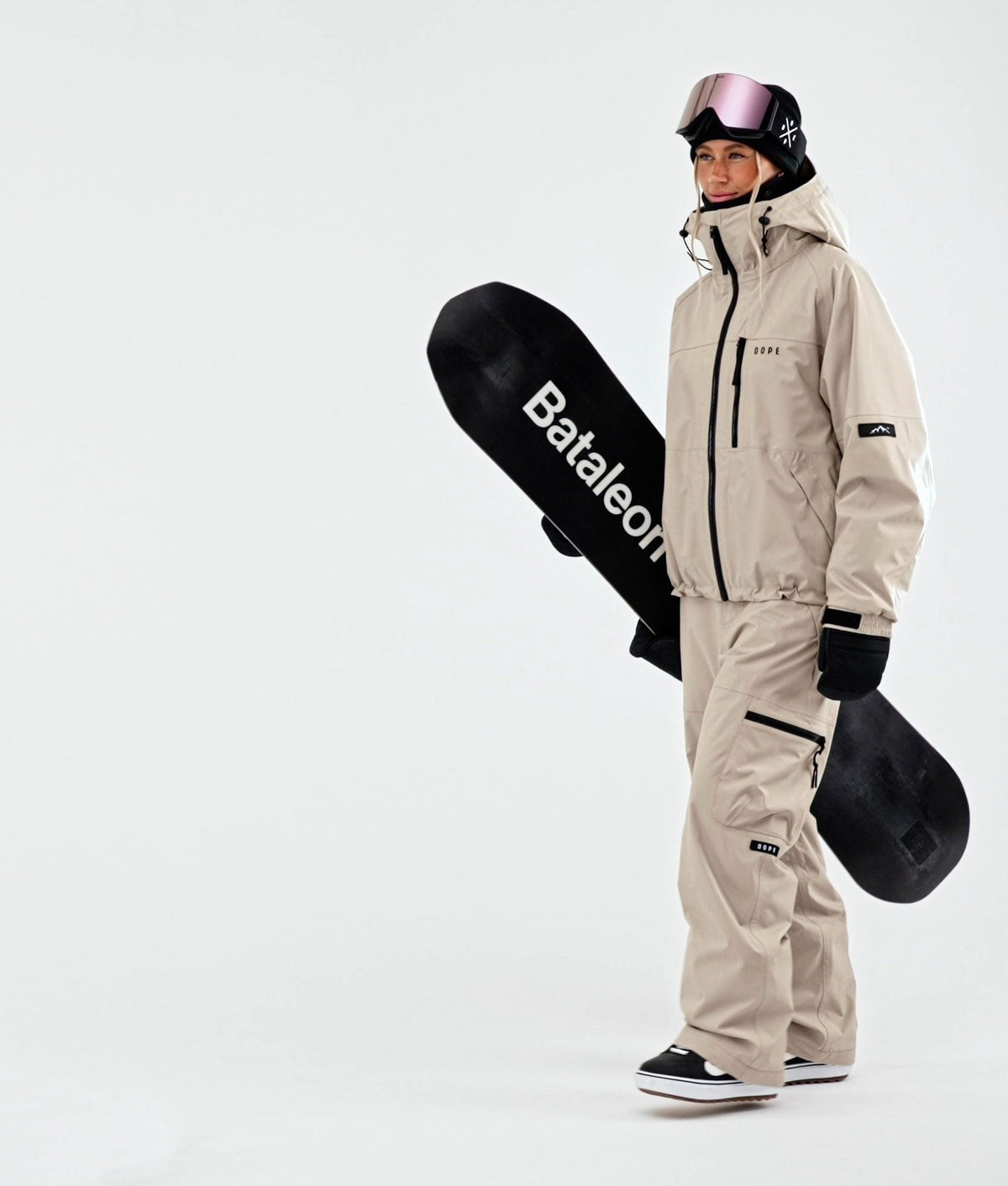 Dope Apex W Snowboard Jacket Women Sand