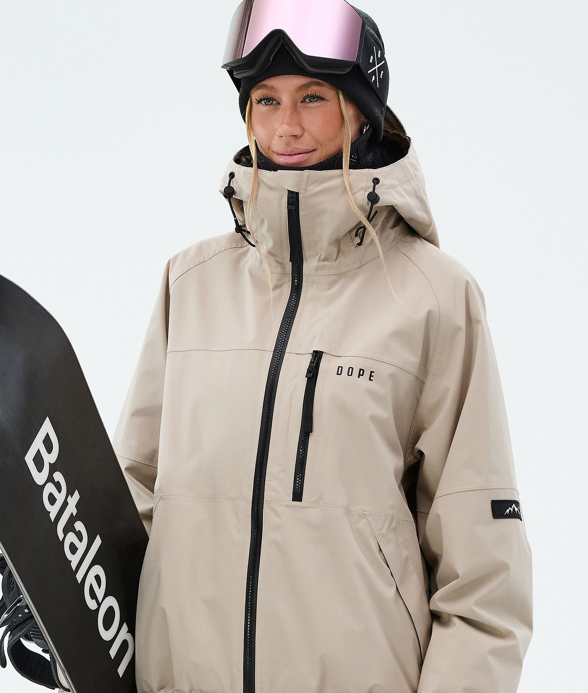 Dope Apex W Snowboard Jacket Women Sand