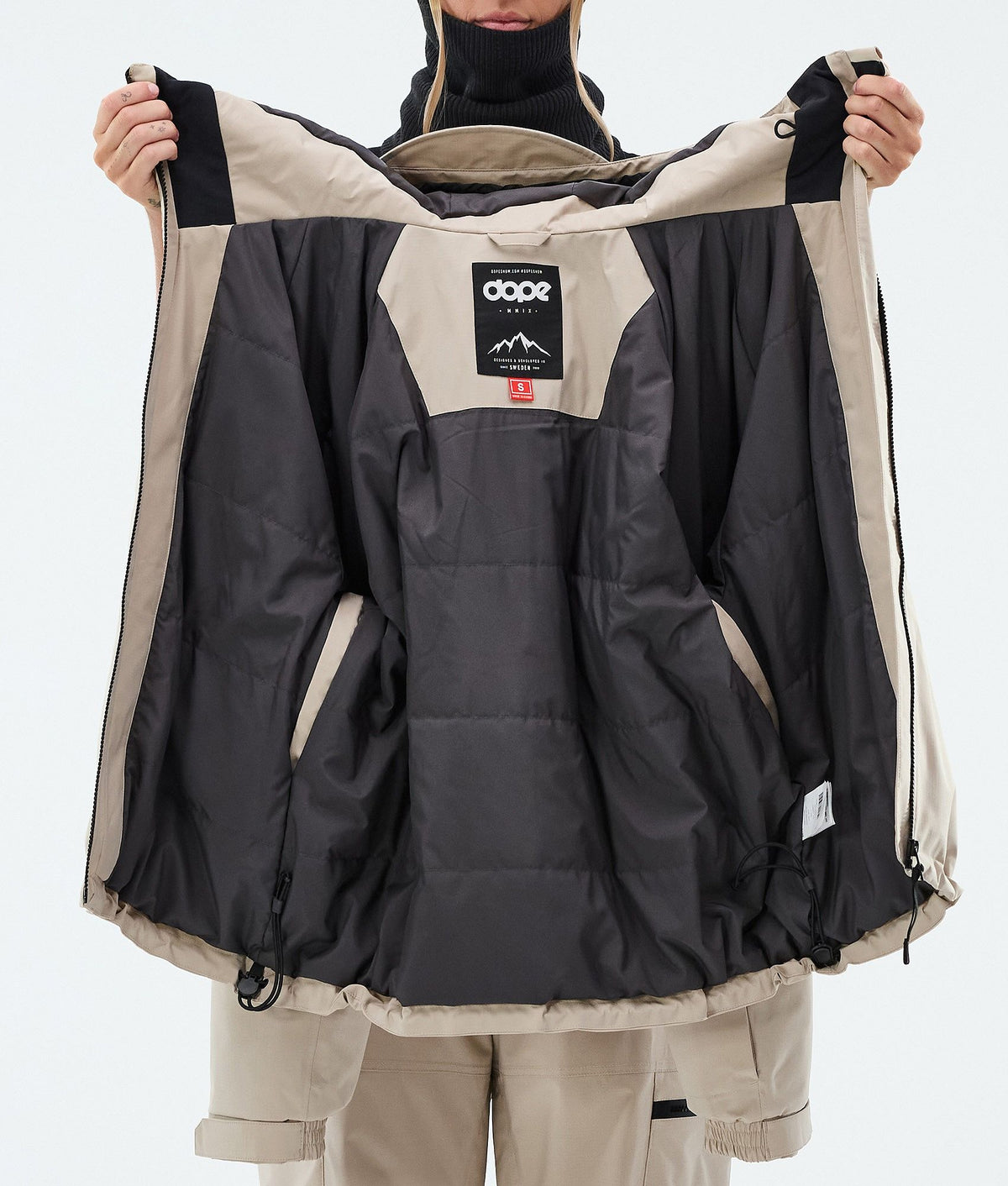 Dope Apex W Snowboard Jacket Women Sand