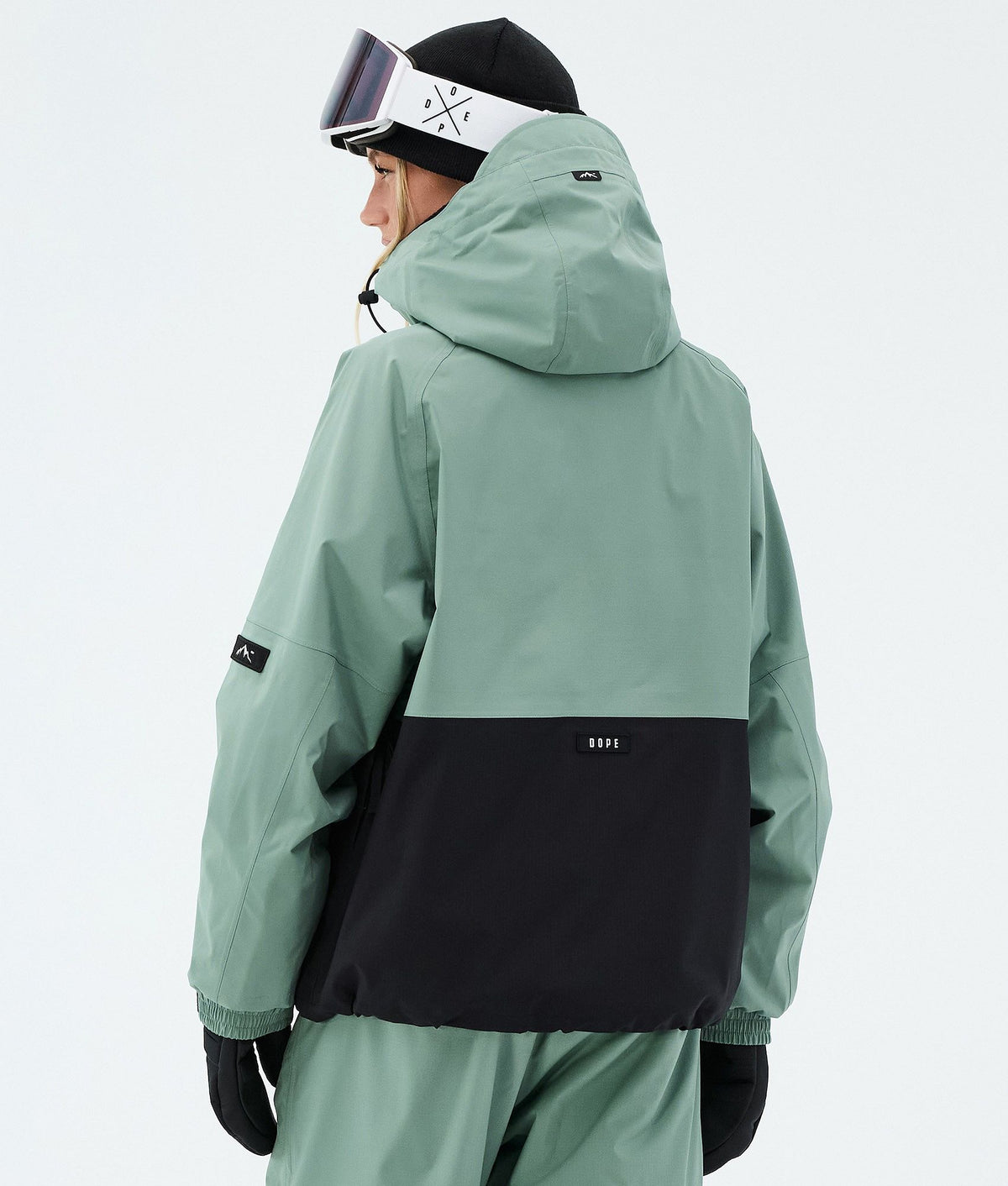 Dope Arnok W Snowboard Jacket Women Faded Green/Black