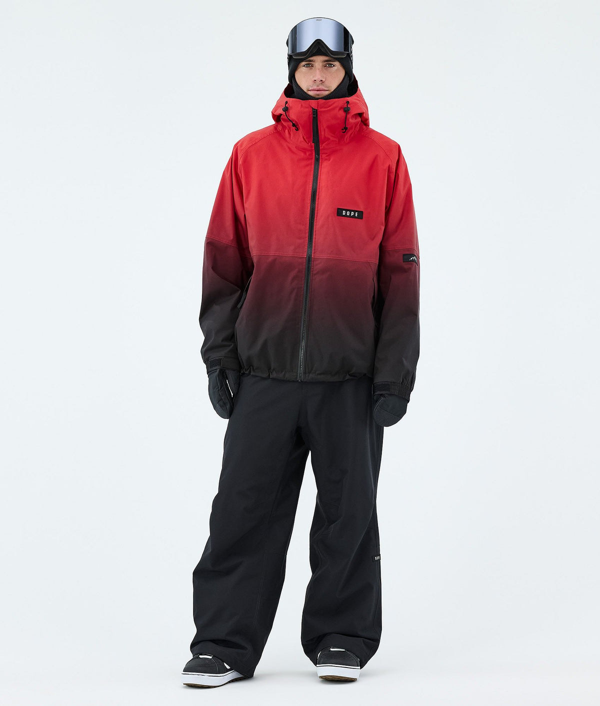 Dope Spartan Snowboard Jacket Men Spectra Red