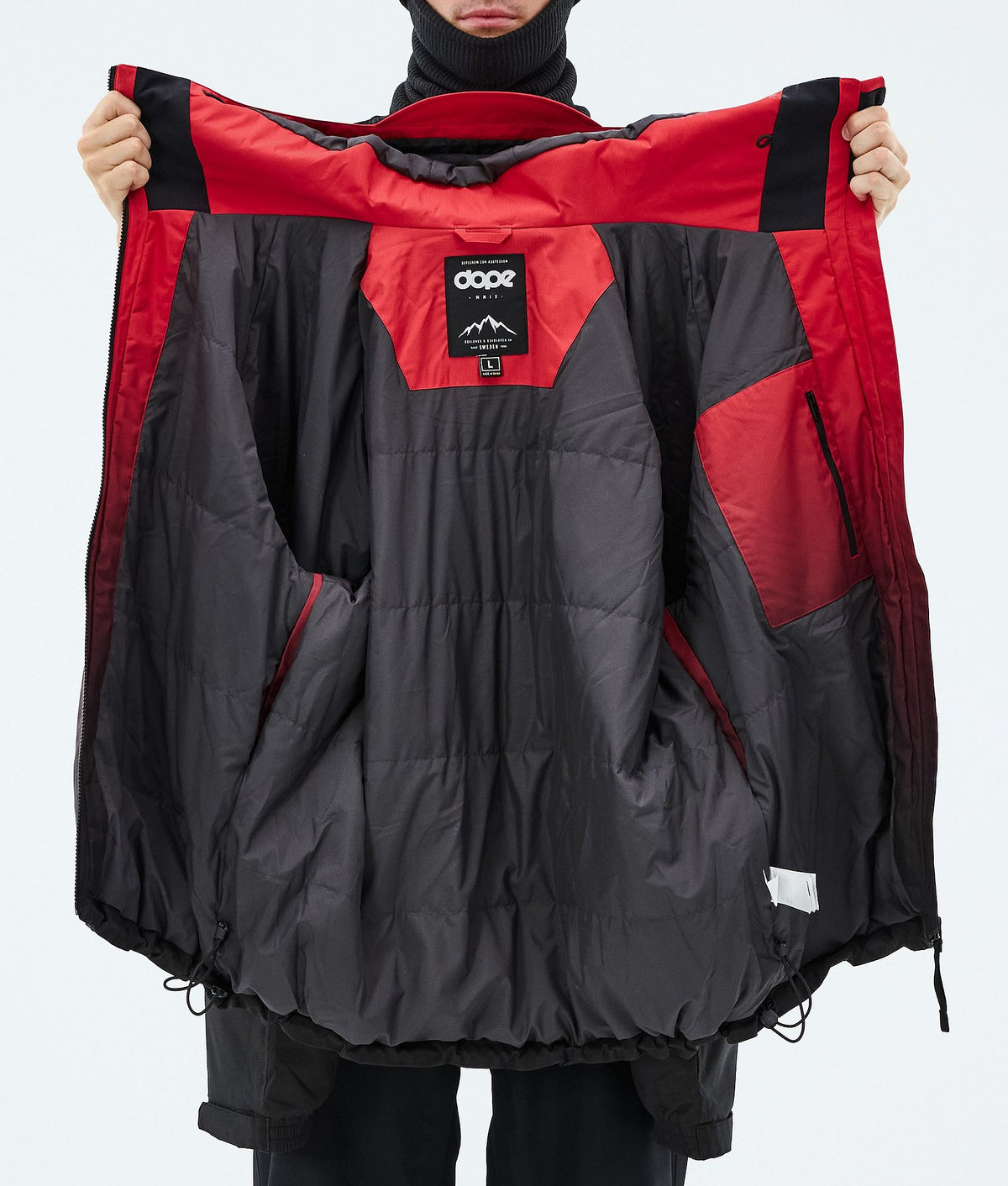 Dope Spartan Snowboard Jacket Men Spectra Red