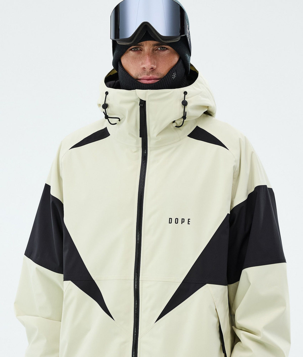 Dope Spartan Snowboard Jacket Men Spike Dirty White/Black