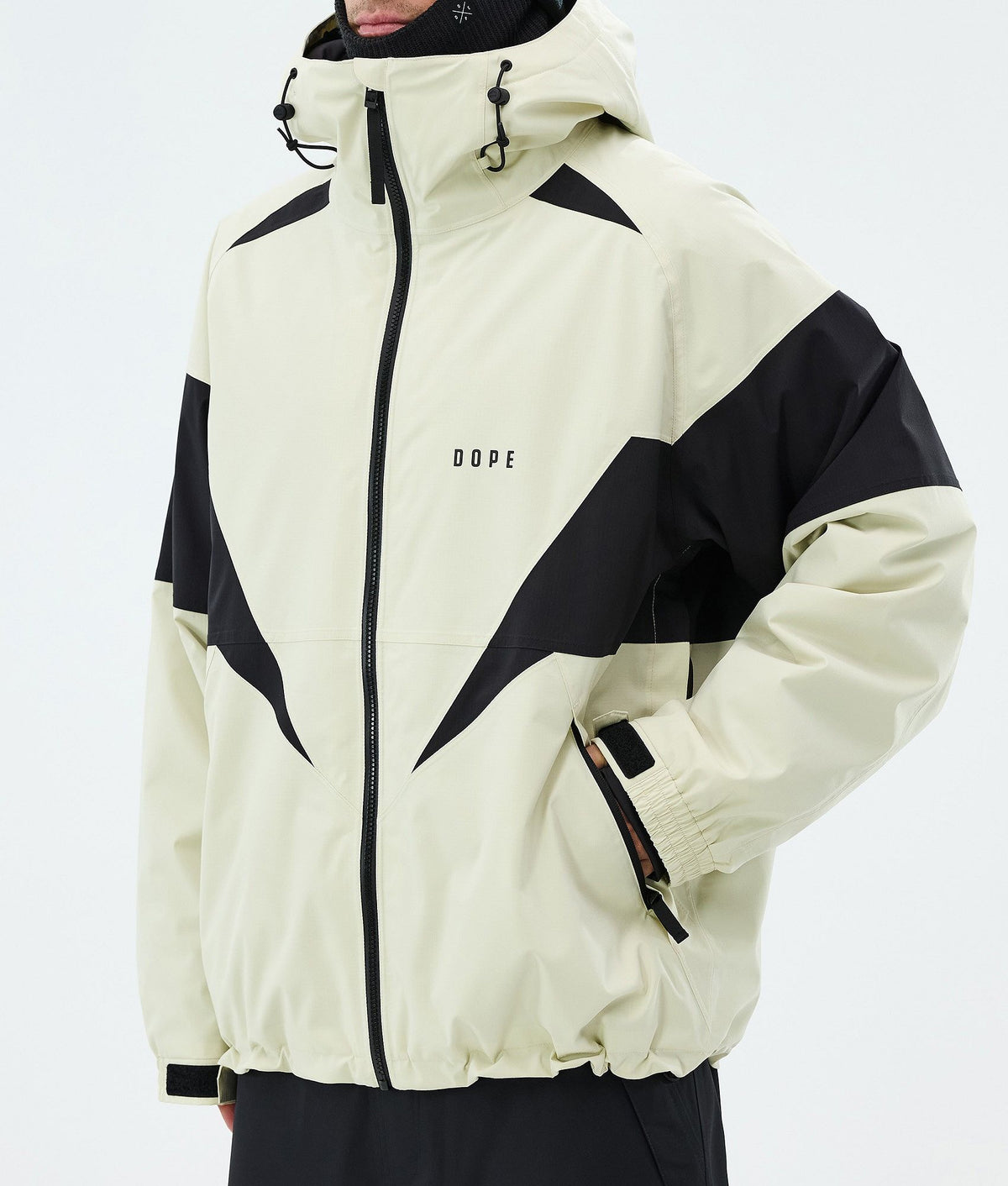 Dope Spartan Snowboard Jacket Men Spike Dirty White/Black