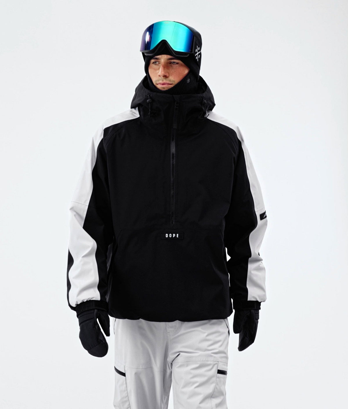 Dope Arnok Snowboard Jacket Men Track Black/Light Grey