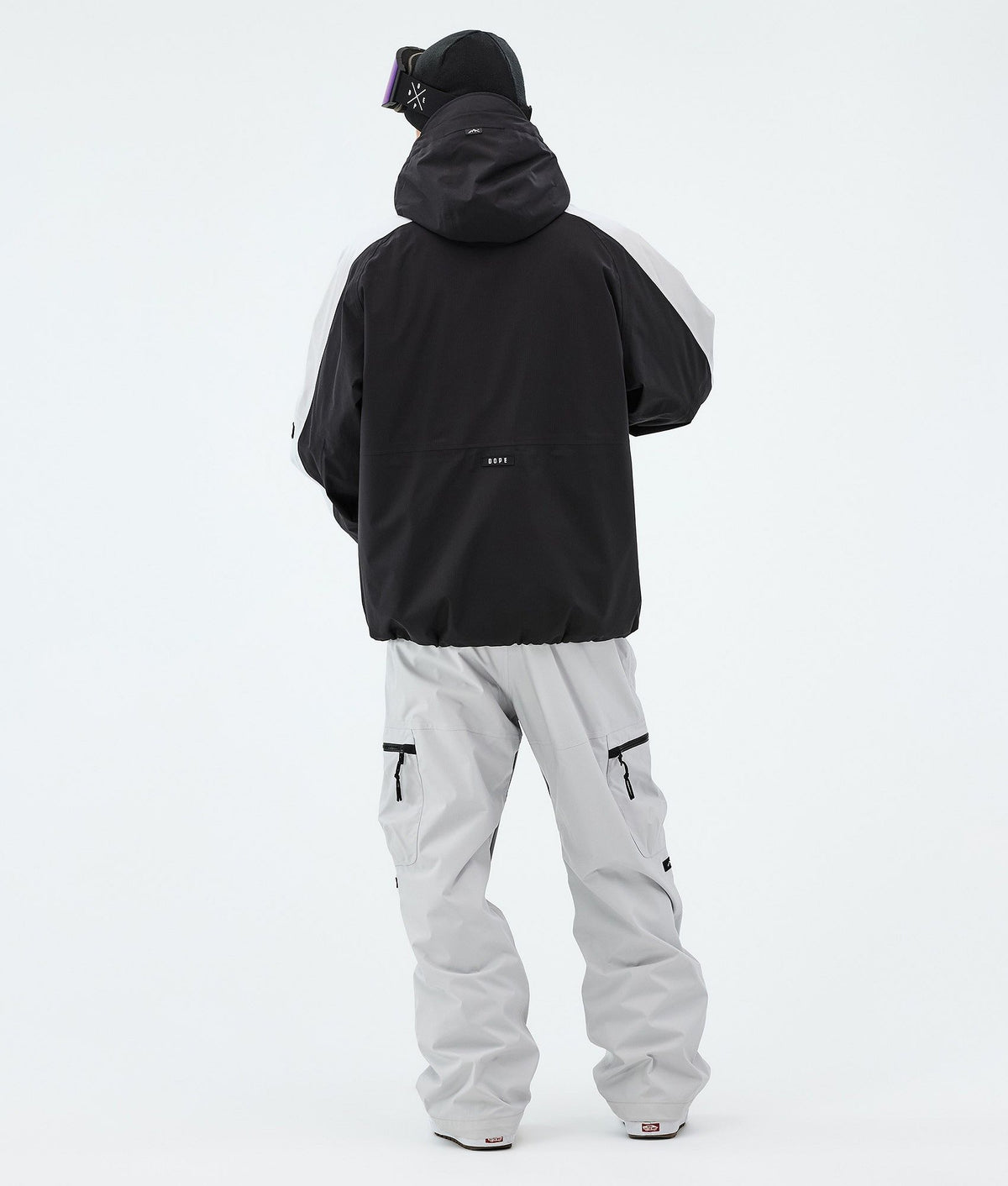 Dope Arnok Snowboard Jacket Men Track Black/Light Grey