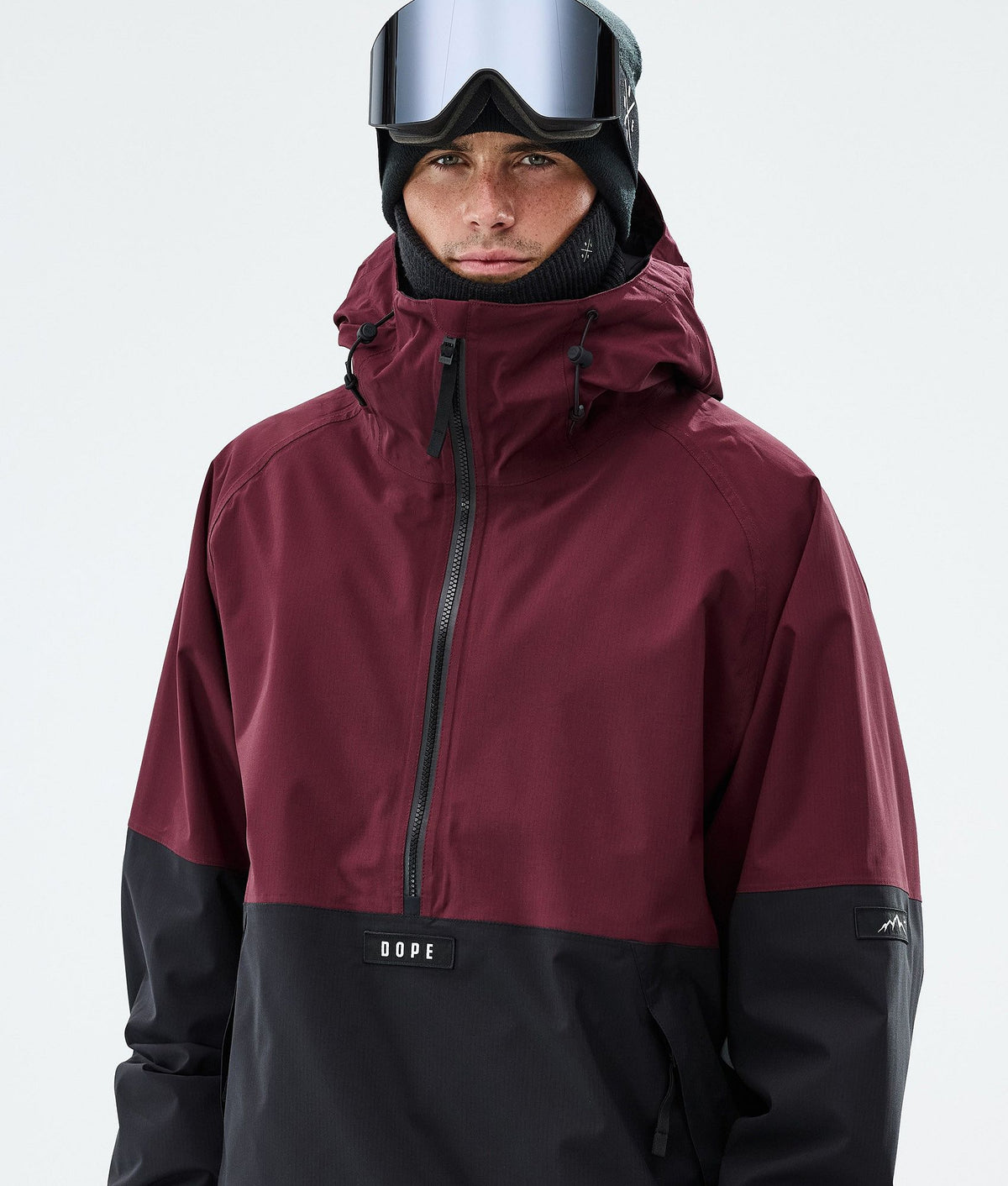 Dope Arnok Snowboard Jacket Men Burgundy/Black