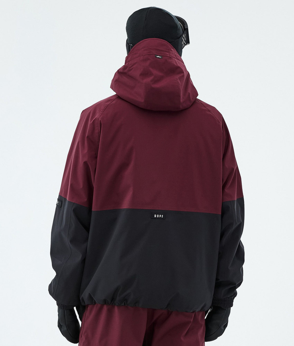Dope Arnok Snowboard Jacket Men Burgundy/Black