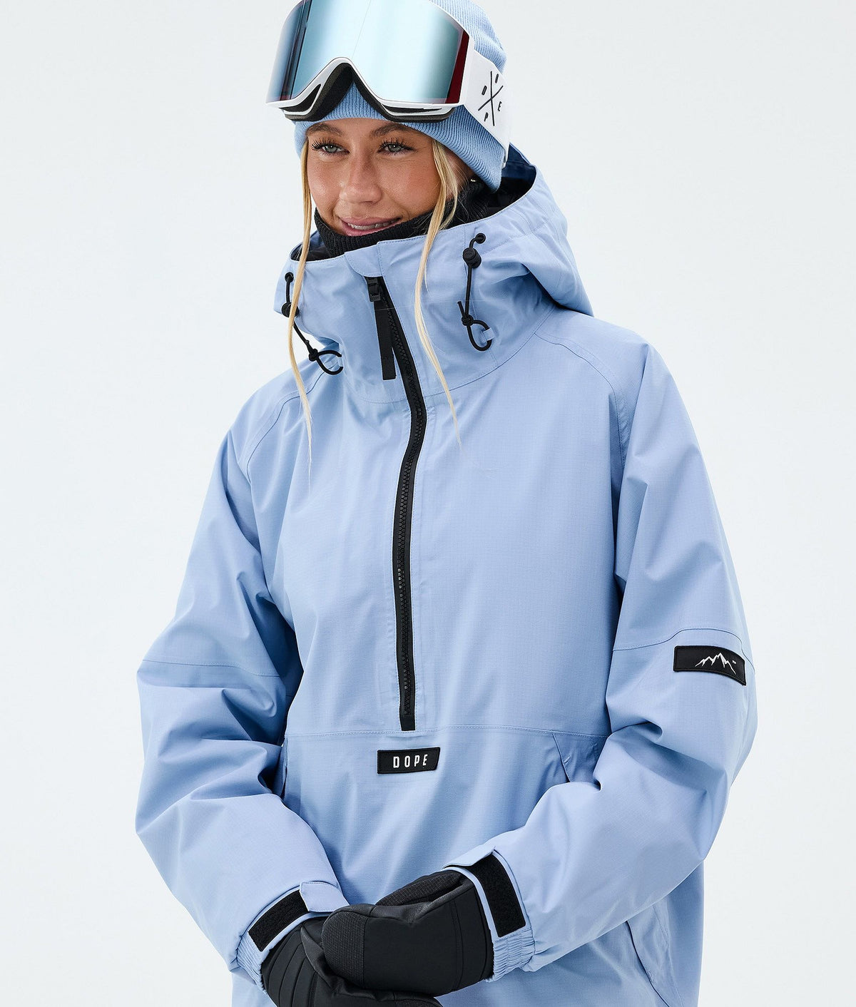 Dope Arnok W Snowboard Jacket Women Light Blue