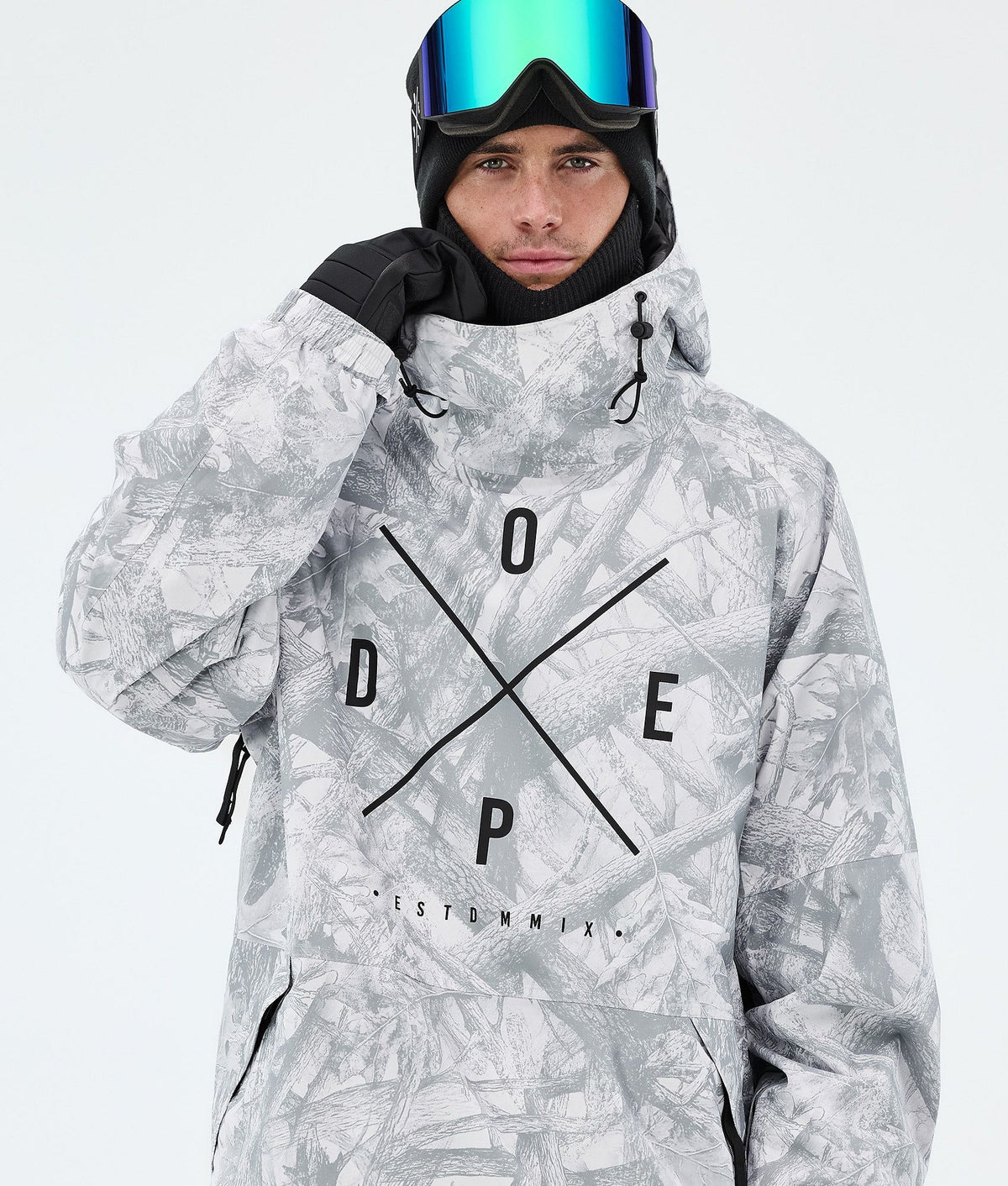 Dope Halo Snowboard Jacket Men 2X-Up Fakewood