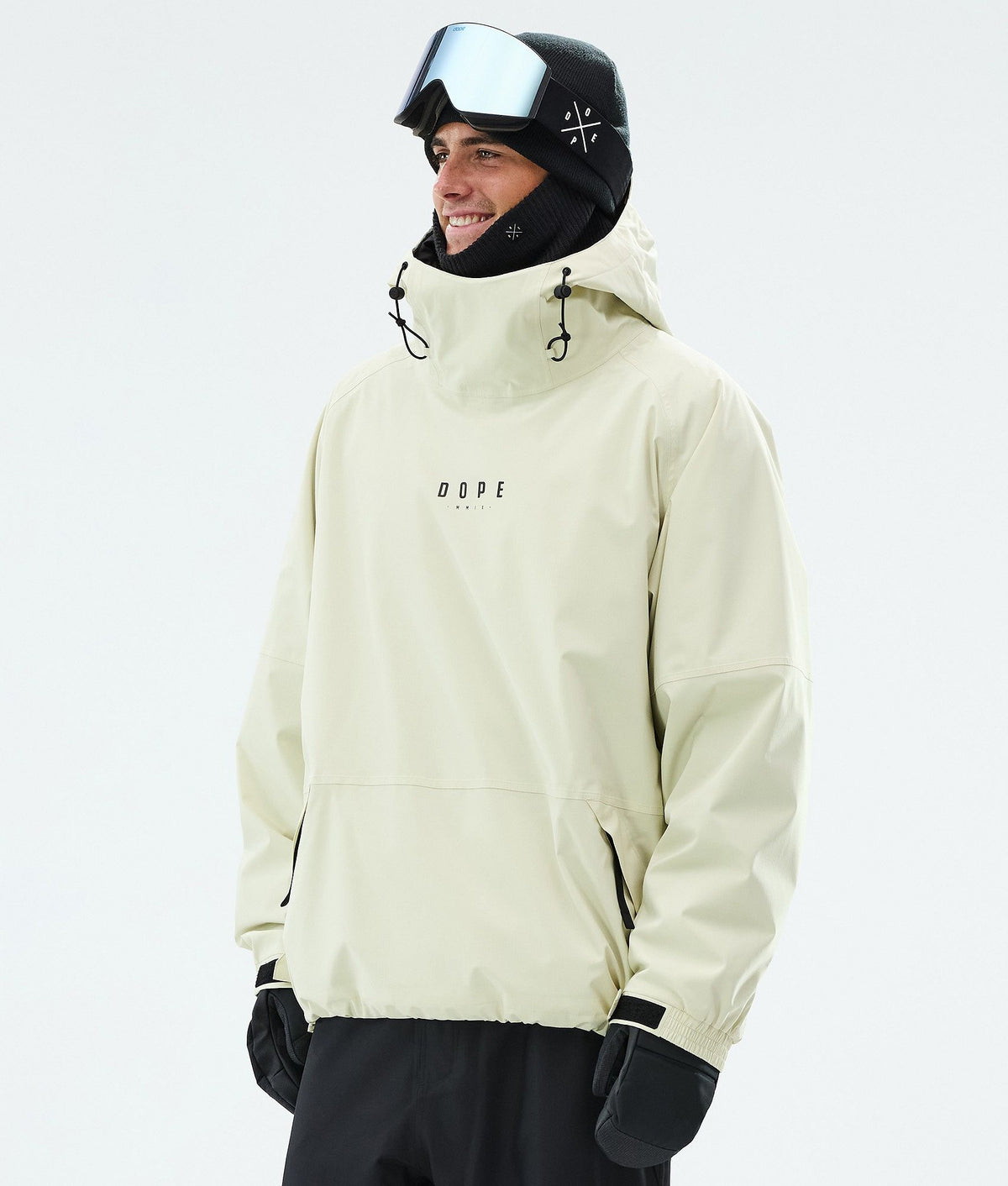 Dope Halo Snowboard Jacket Men OG Dirty White
