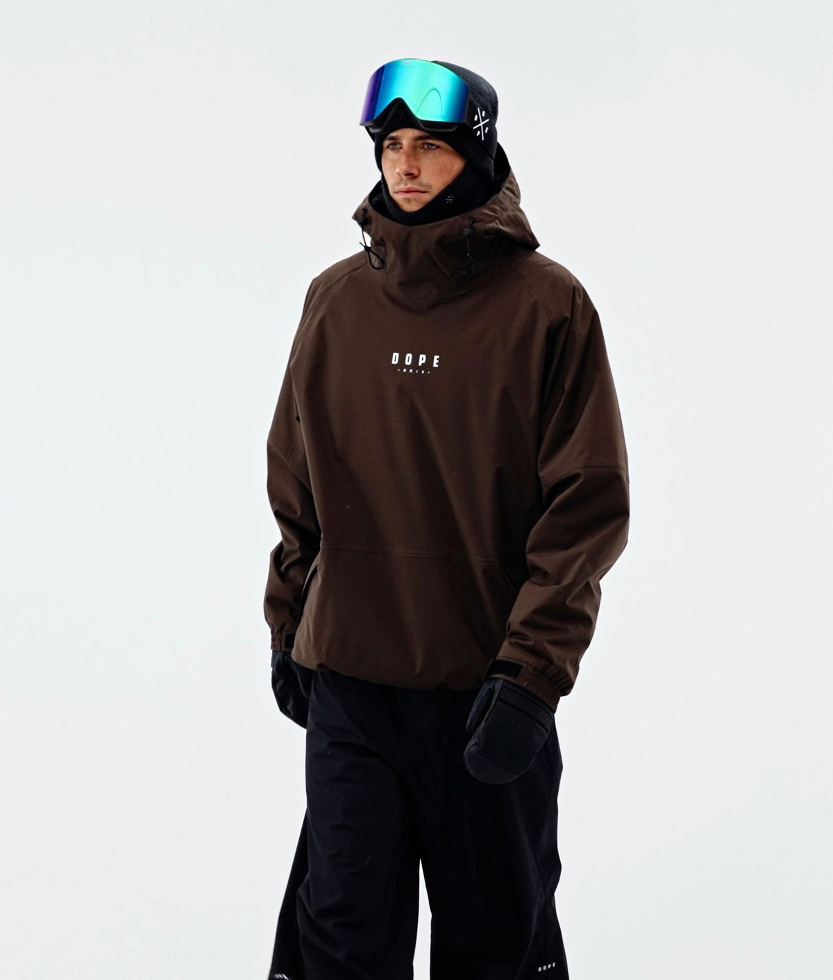 Dope Halo Snowboard Jacket Men OG Dark Brown