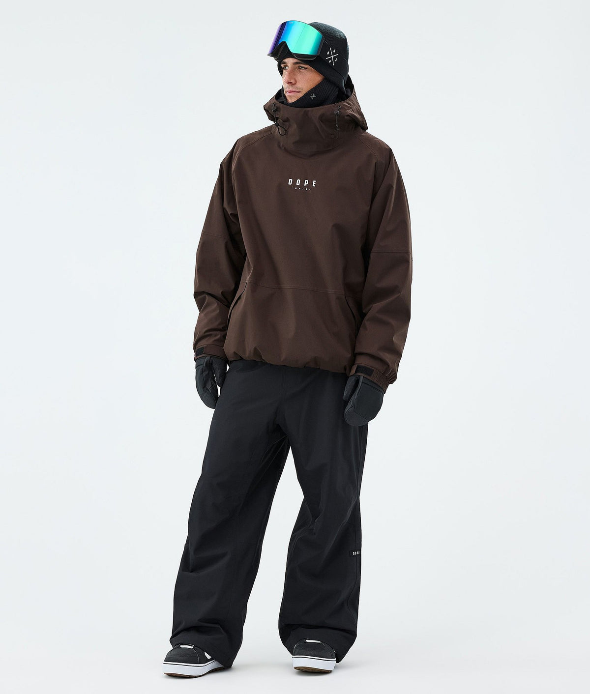 Dope Halo Snowboard Jacket Men OG Dark Brown
