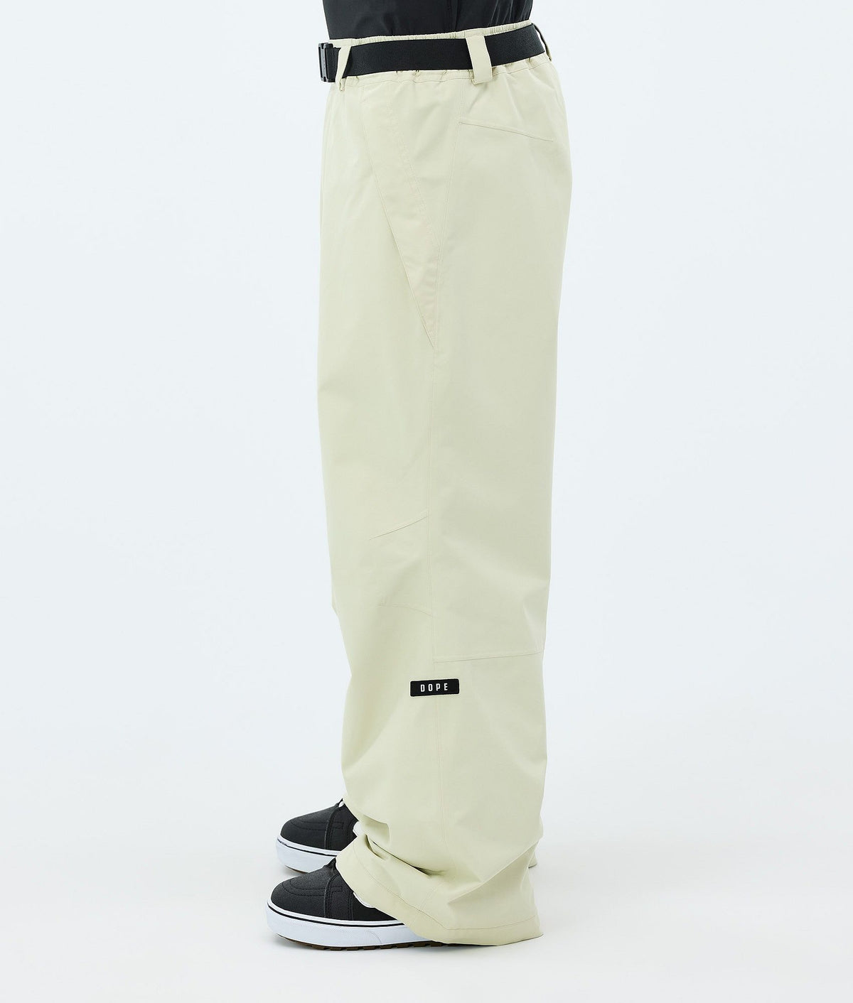 Dope Big Snowboard Pants Men Dirty White