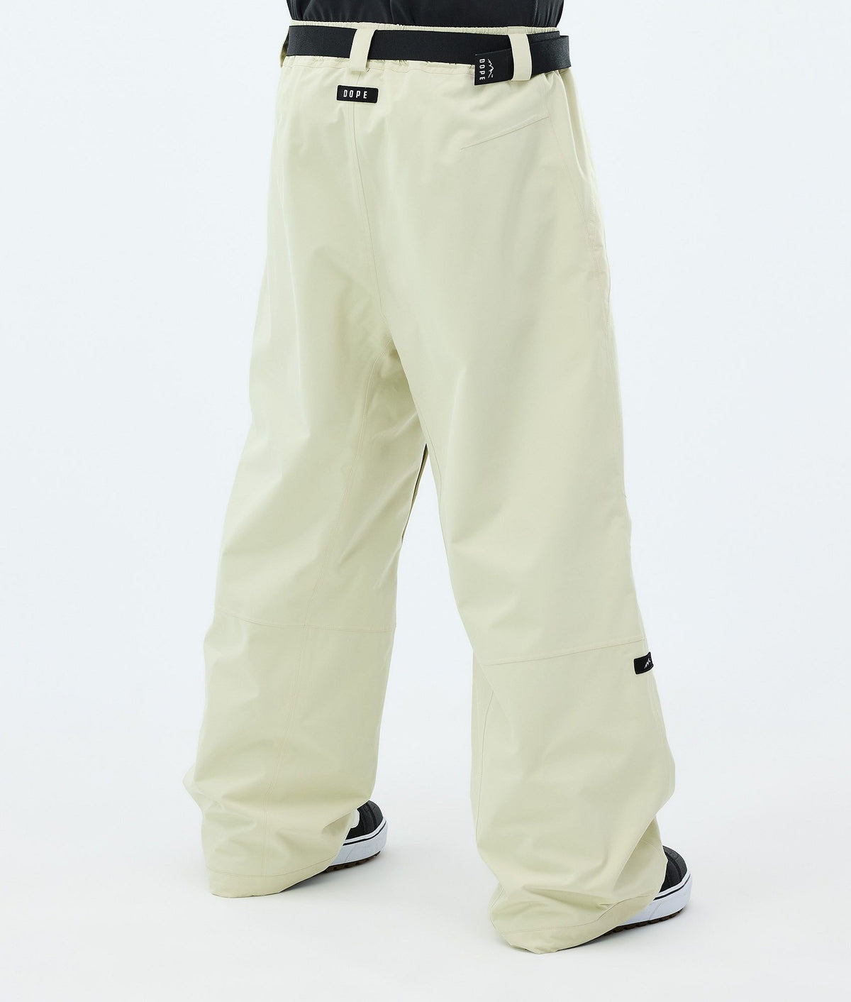 Dope Big Snowboard Pants Men Dirty White