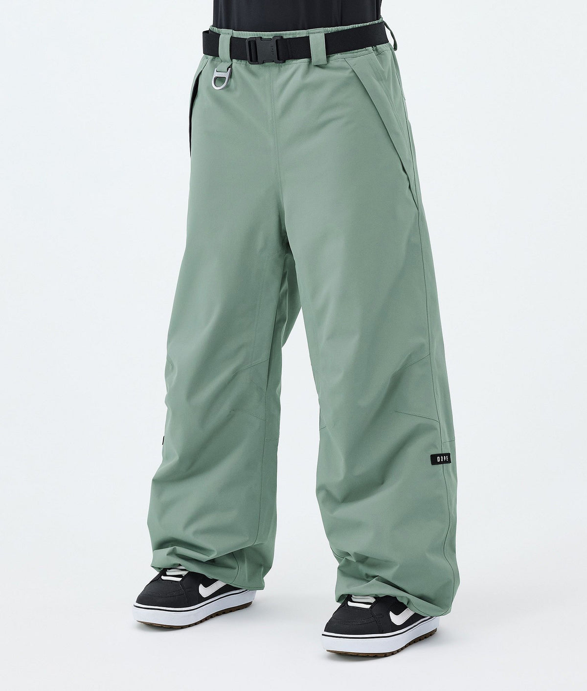 Dope Big W Snowboard Pants Women Faded Green