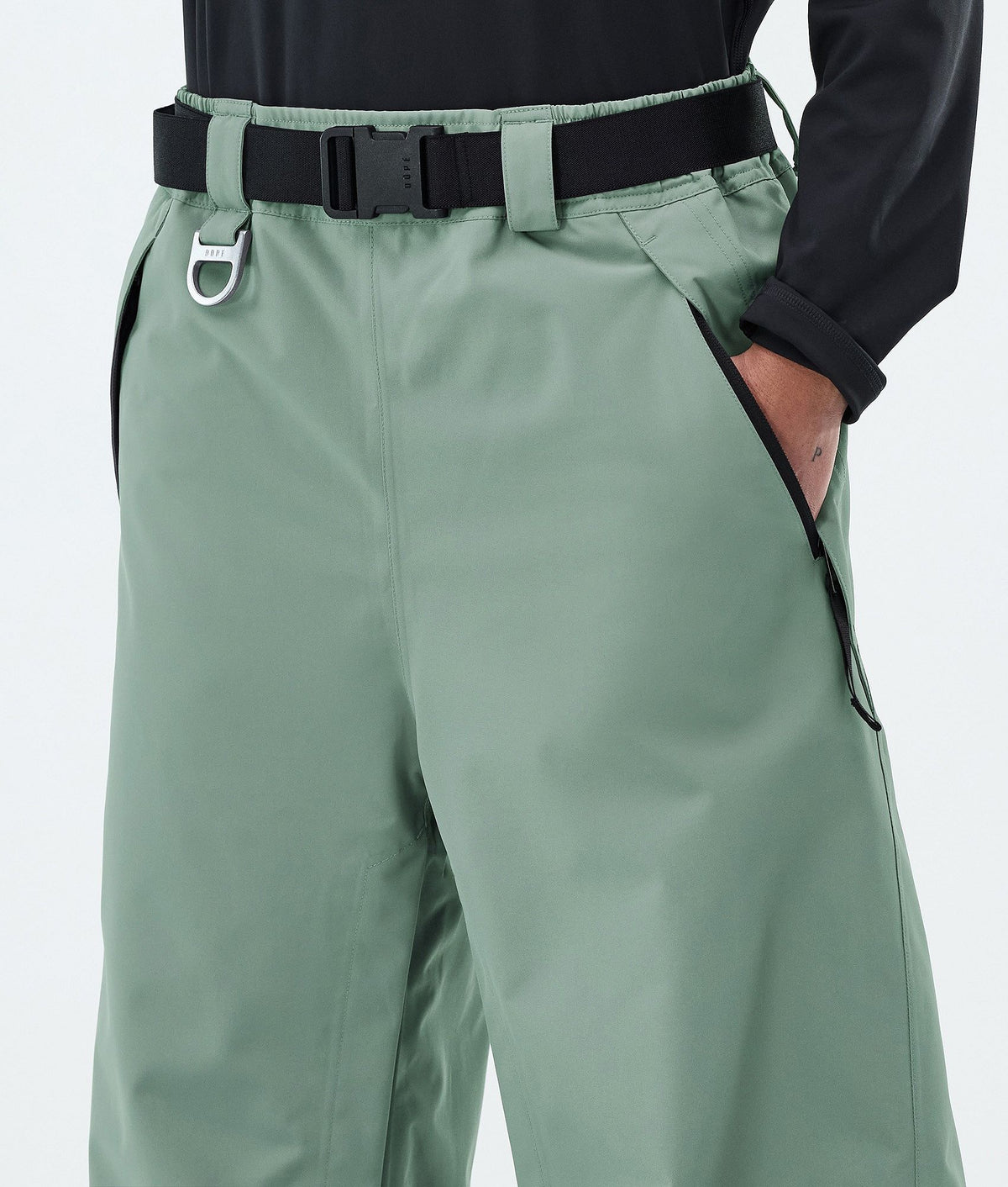 Dope Big W Snowboard Pants Women Faded Green