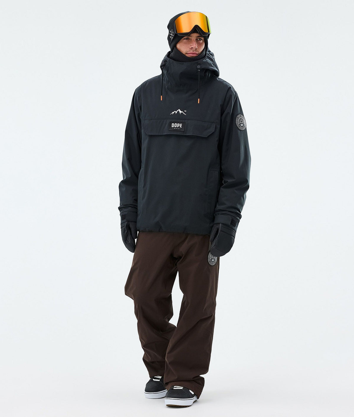 Dope Blizzard Snowboard Pants Men Dark Brown