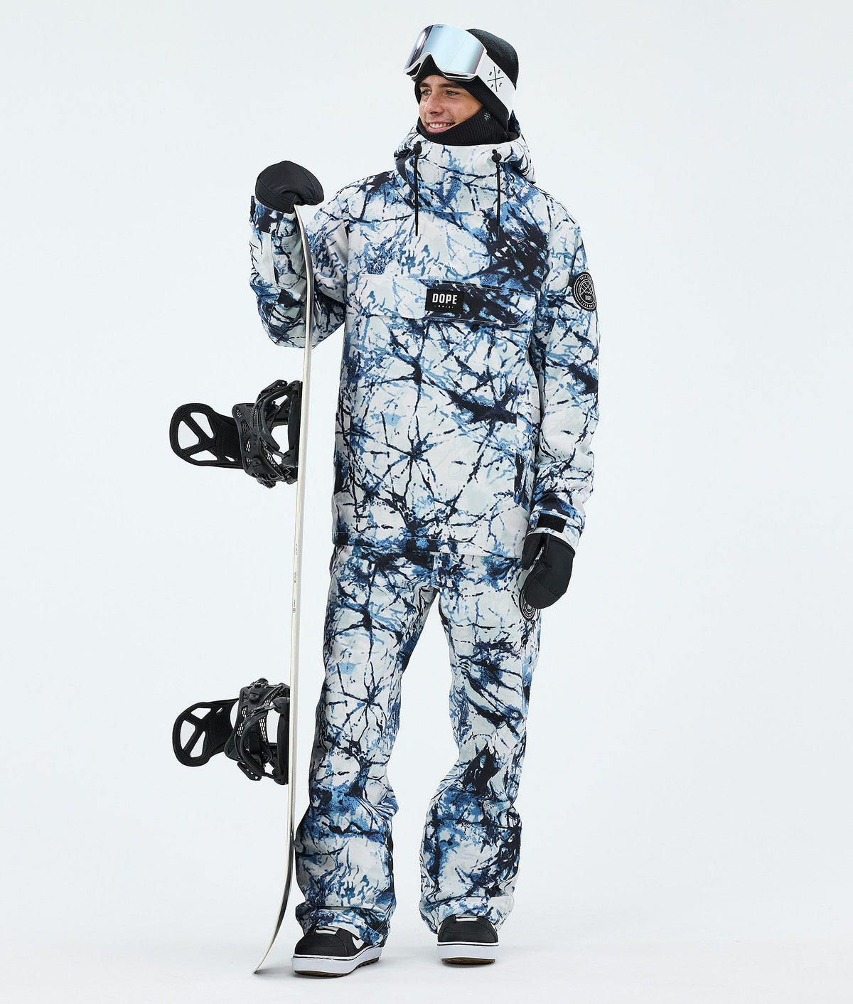 Dope Blizzard Snowboard Pants Men Glacier Vein