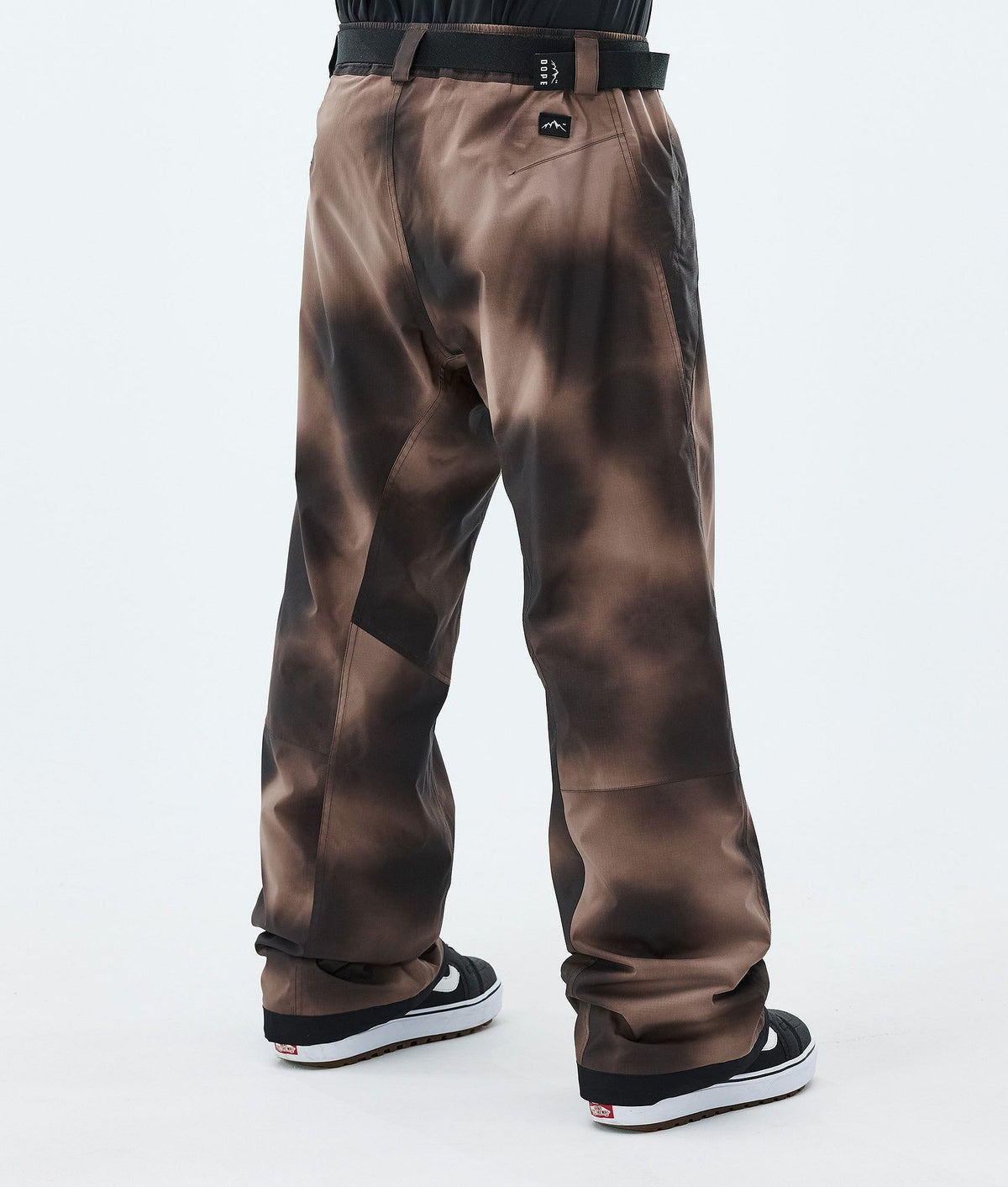 Dope Blizzard Snowboard Pants Men Brown Tiedye