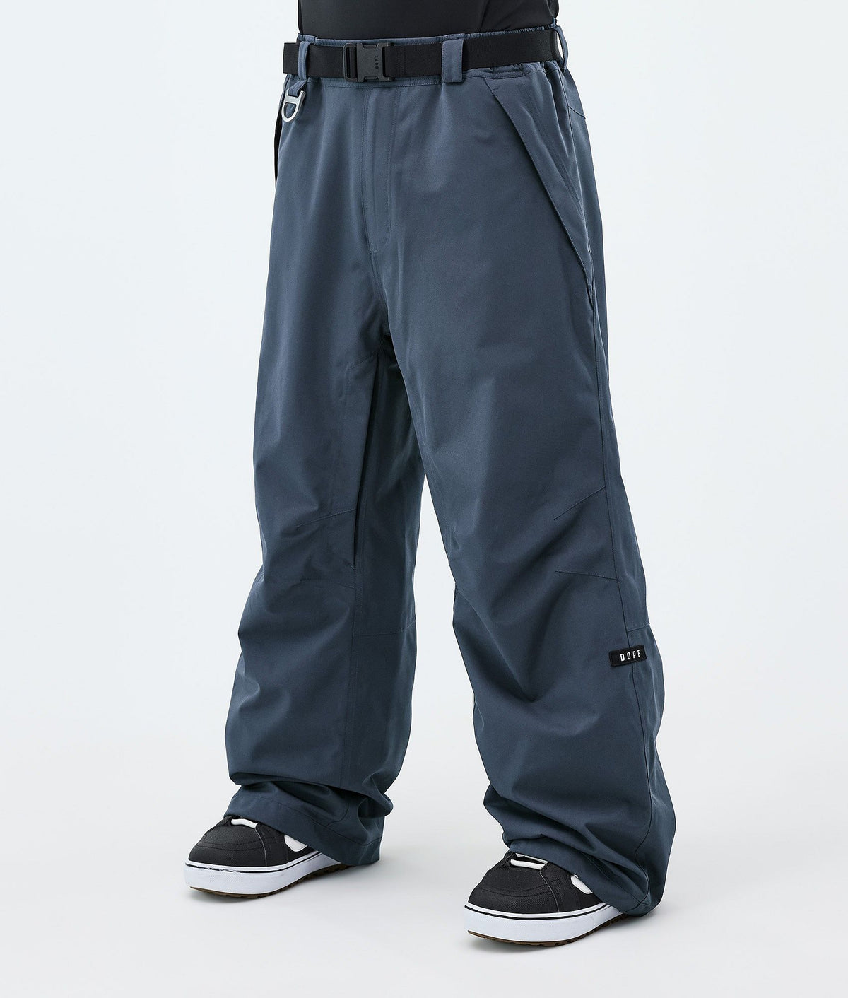 Dope Big Snowboard Pants Men Metal Blue