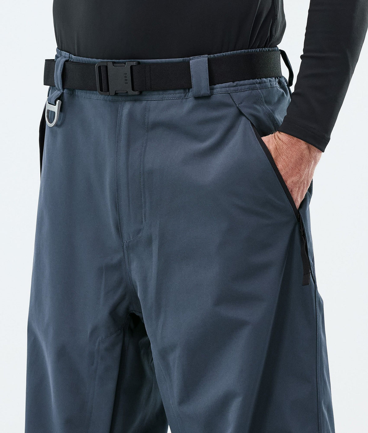 Dope Big Snowboard Pants Men Metal Blue