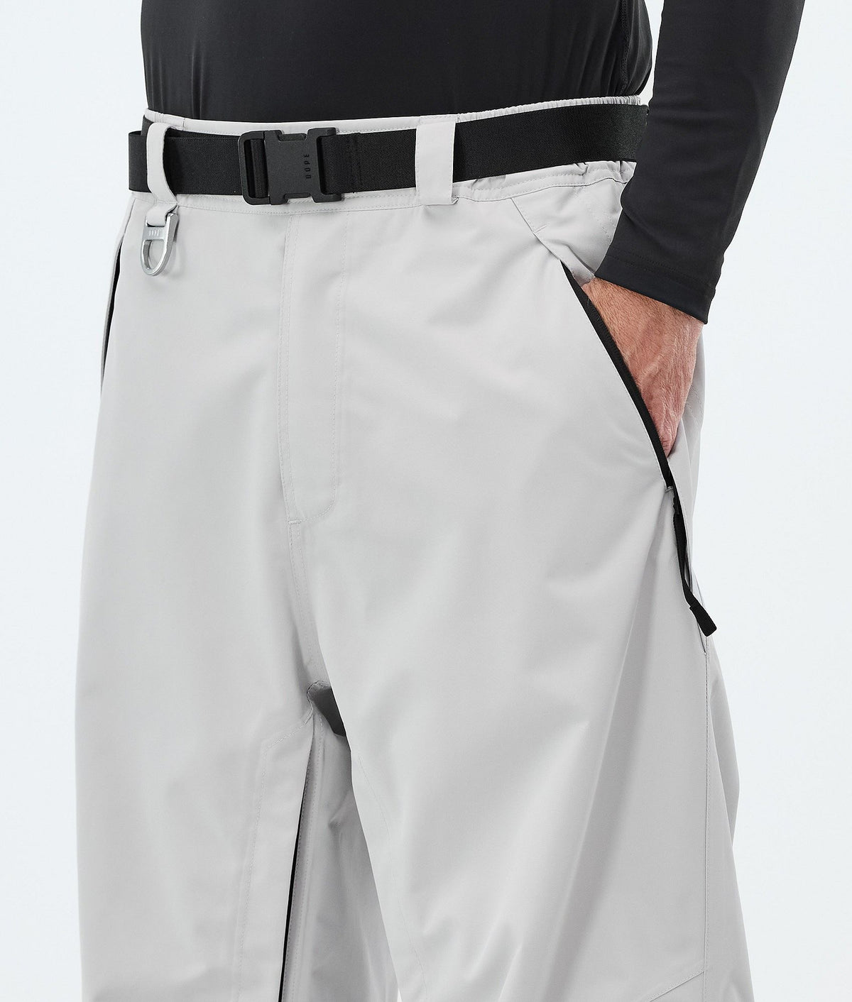 Dope Big Snowboard Pants Men Light Grey