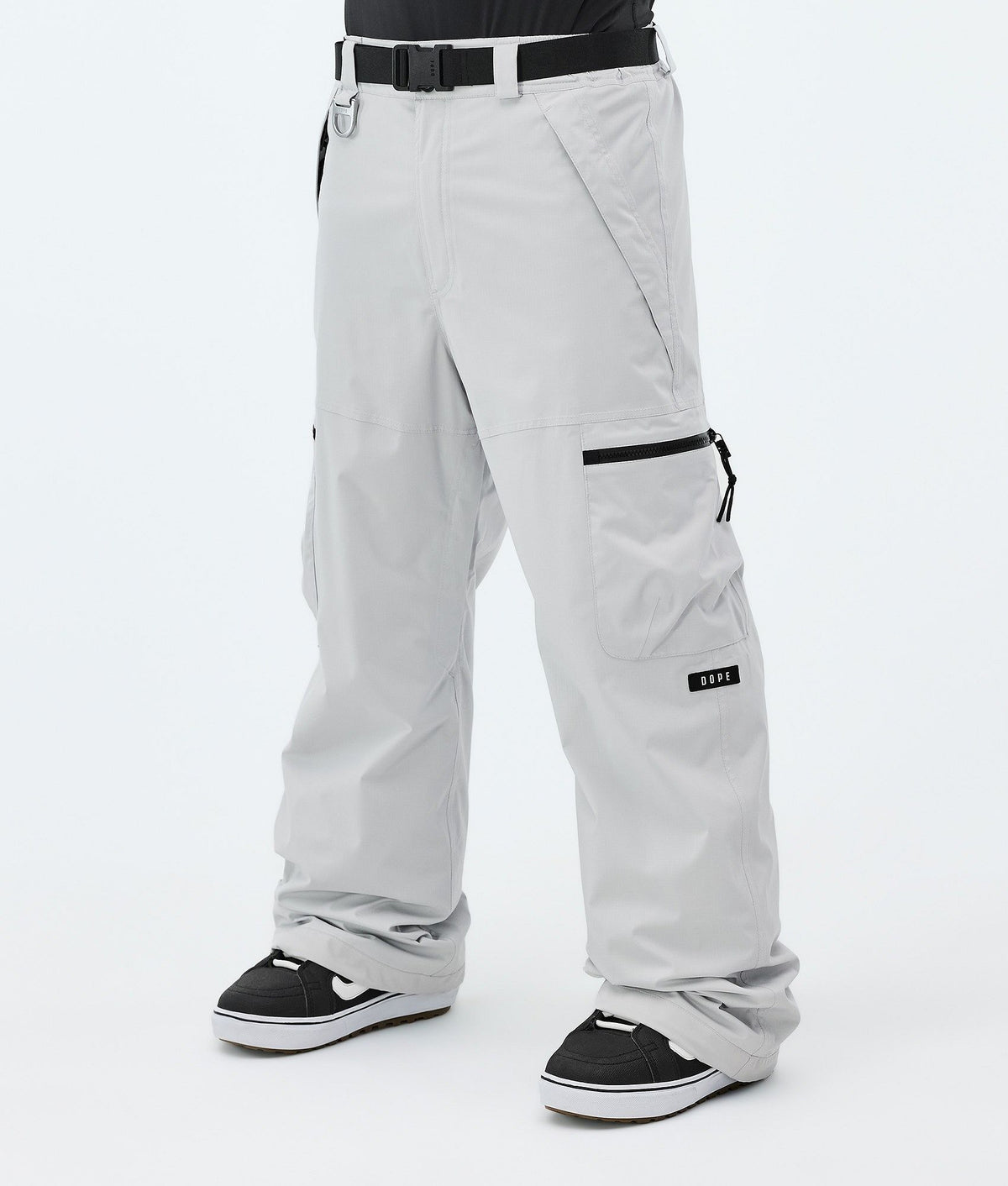 Dope Apex Snowboard Pants Men Light Grey