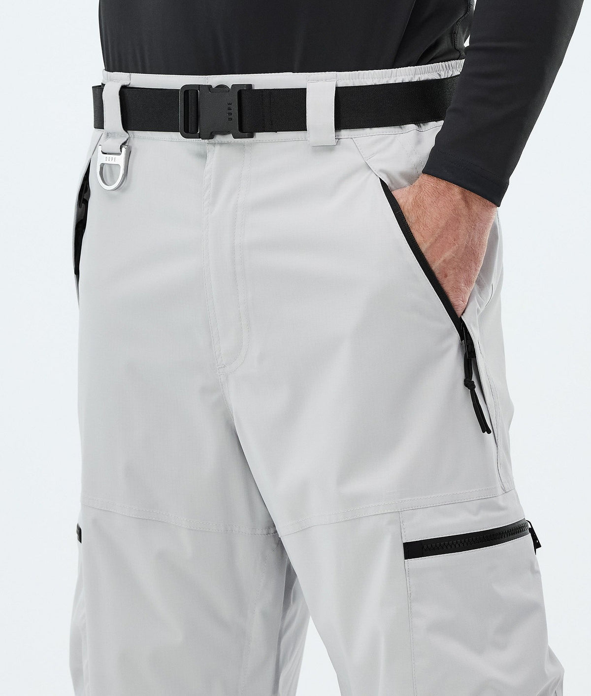 Dope Apex Snowboard Pants Men Light Grey