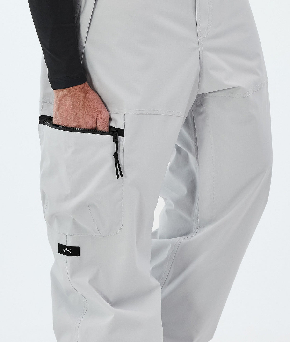 Dope Apex Snowboard Pants Men Light Grey