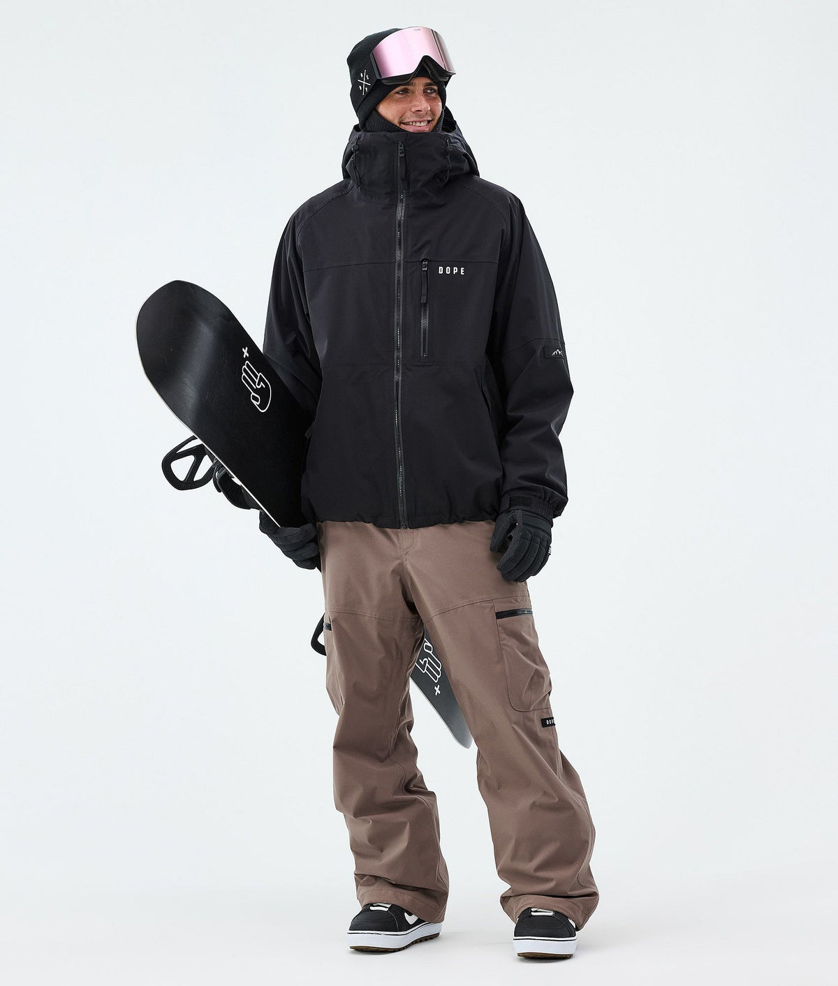 Dope Apex Snowboard Pants Men Walnut