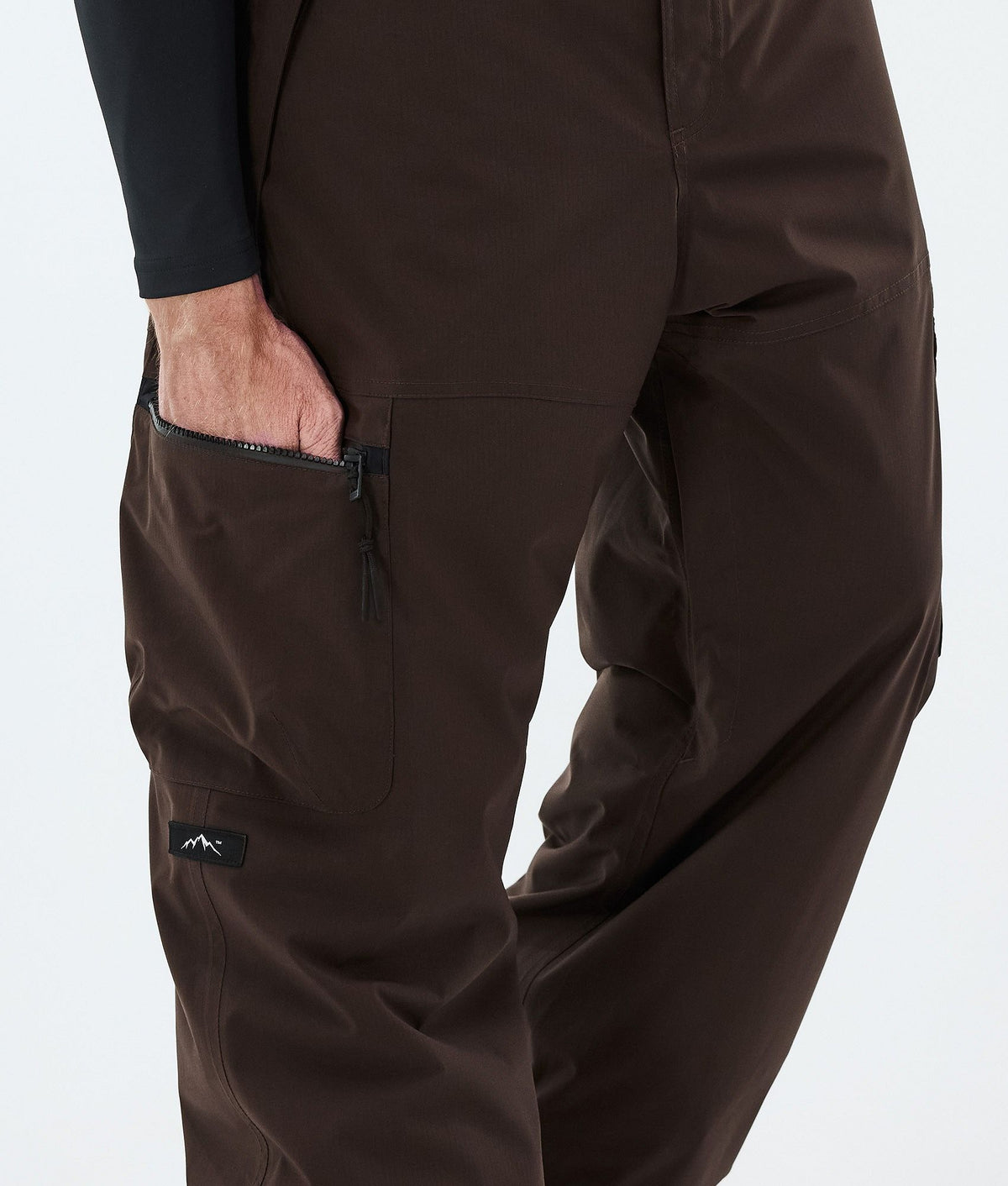 Dope Apex Snowboard Pants Men Dark Brown