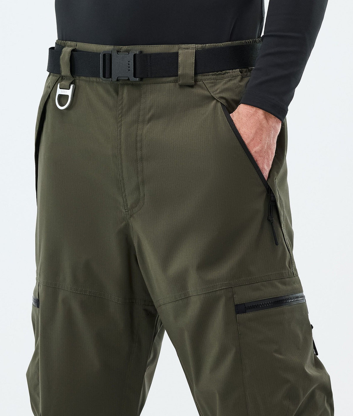 Dope Apex Snowboard Pants Men Olive Green
