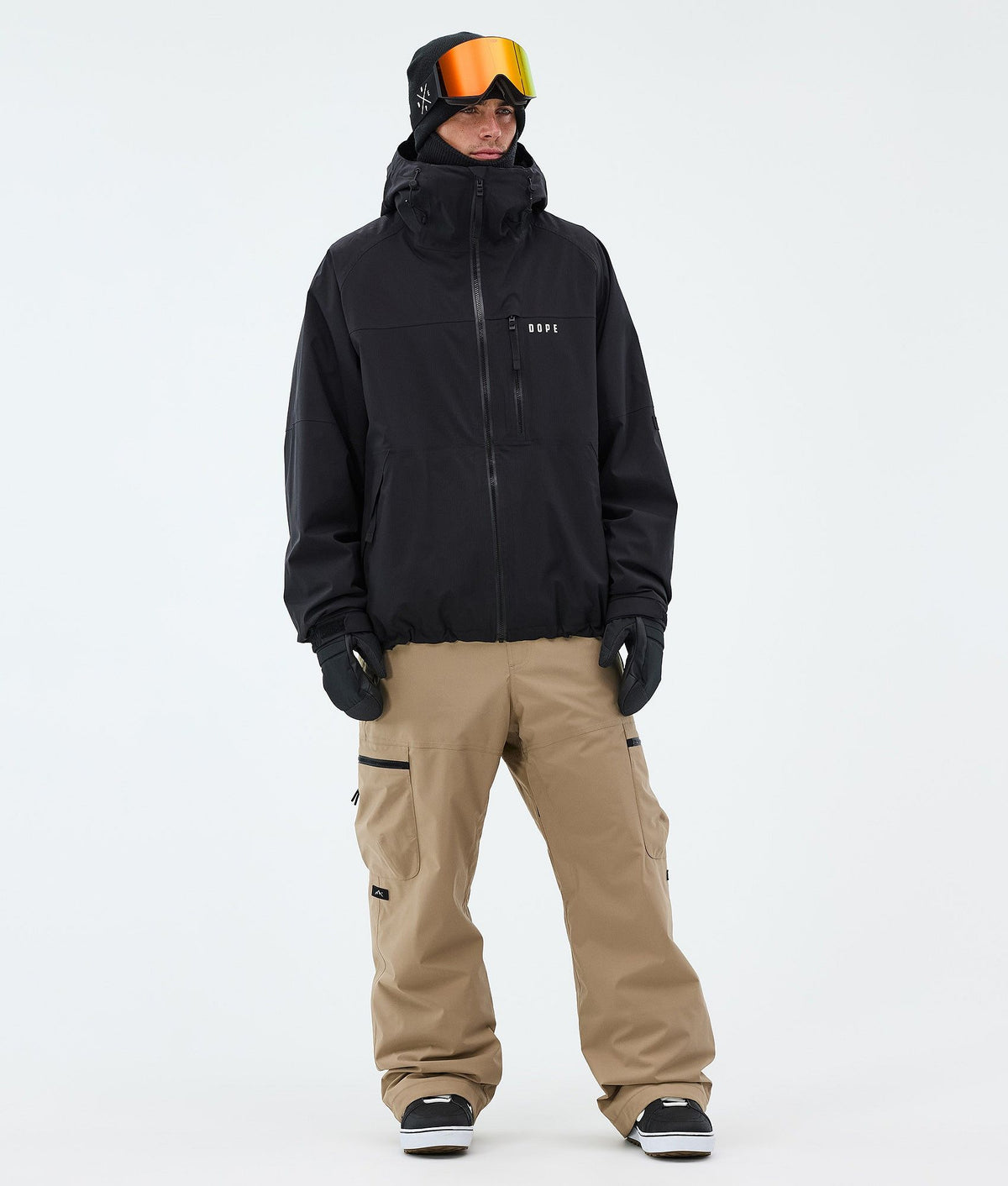 Dope Apex Snowboard Pants Men Stone