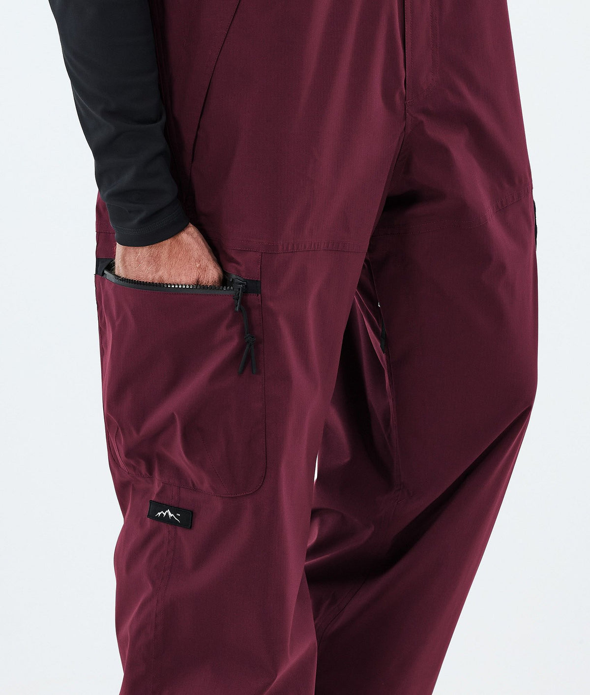 Dope Vertex Snowboard Pants Men Burgundy