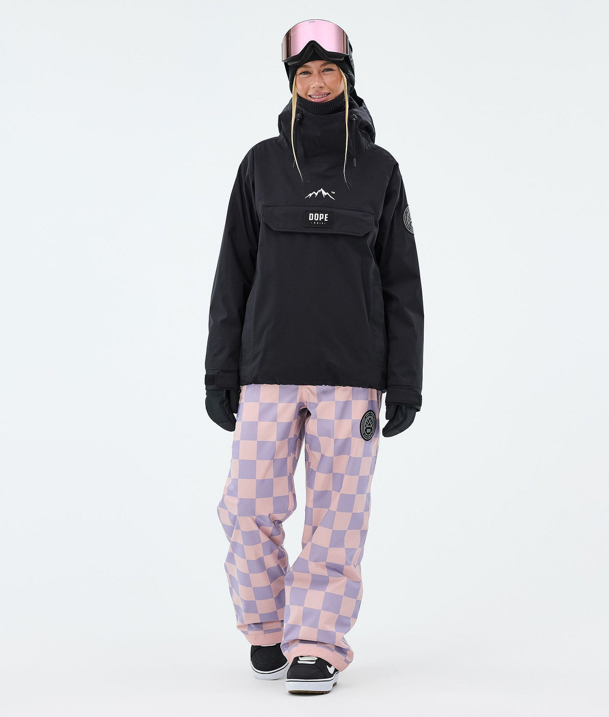 Dope Blizzard W Snowboard Pants Women Squares