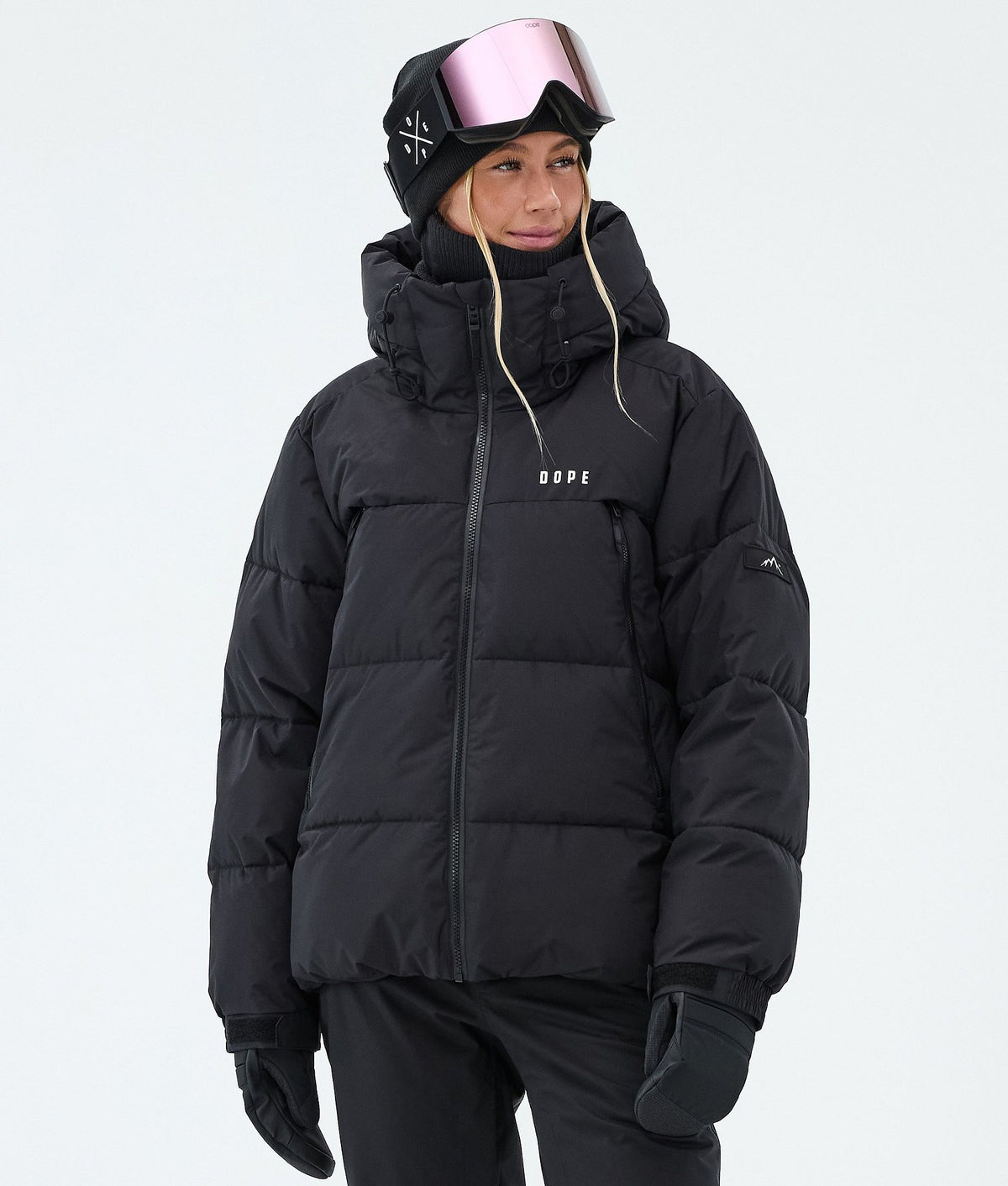 Dope Puffer W Snowboard Jacket Women Black