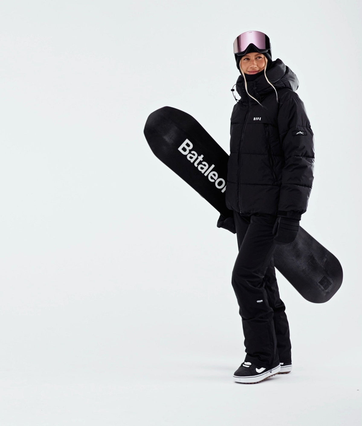 Dope Puffer W Snowboard Jacket Women Black